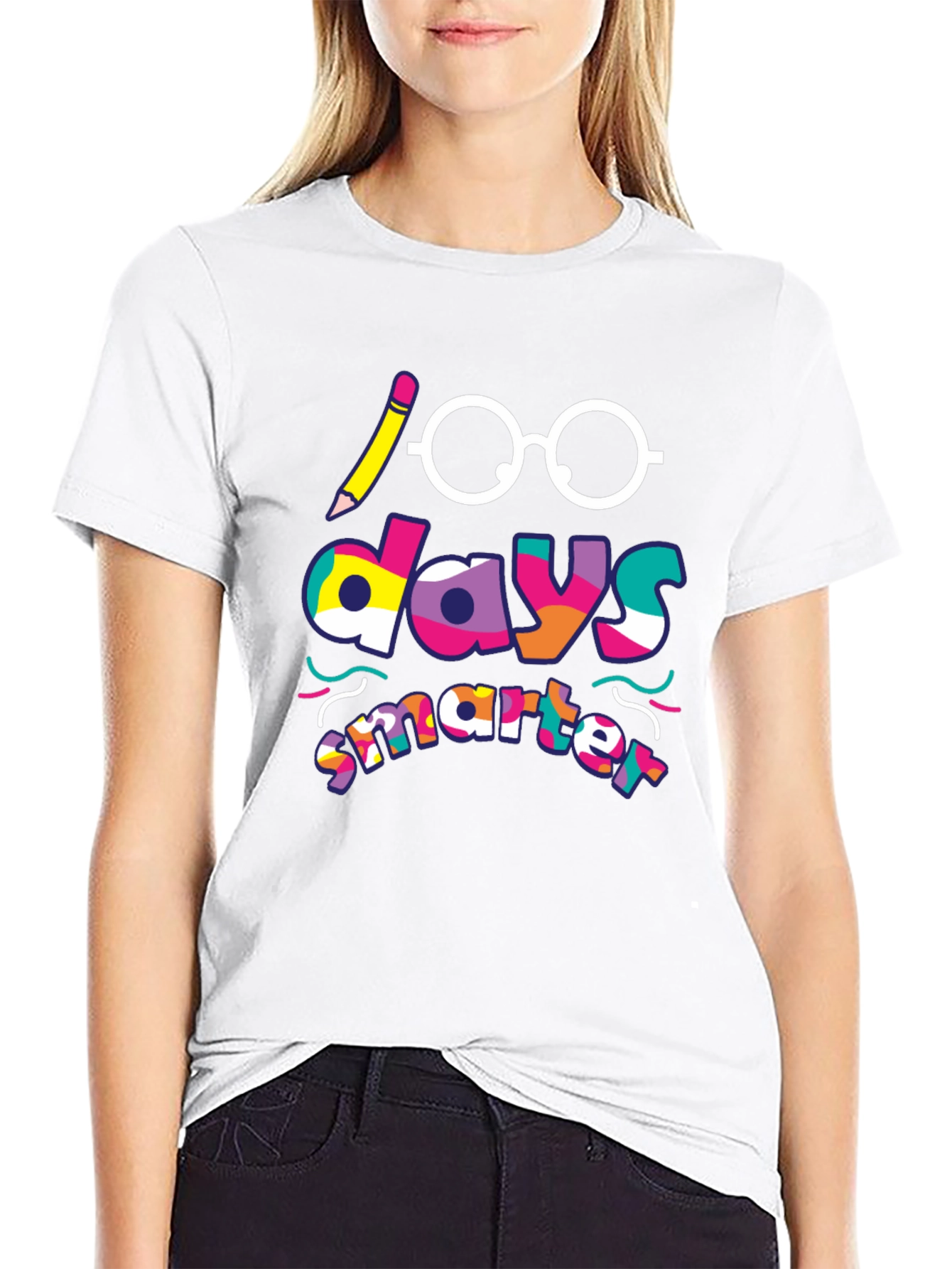 100 Days Smarter T-Shirt Back to School Tee