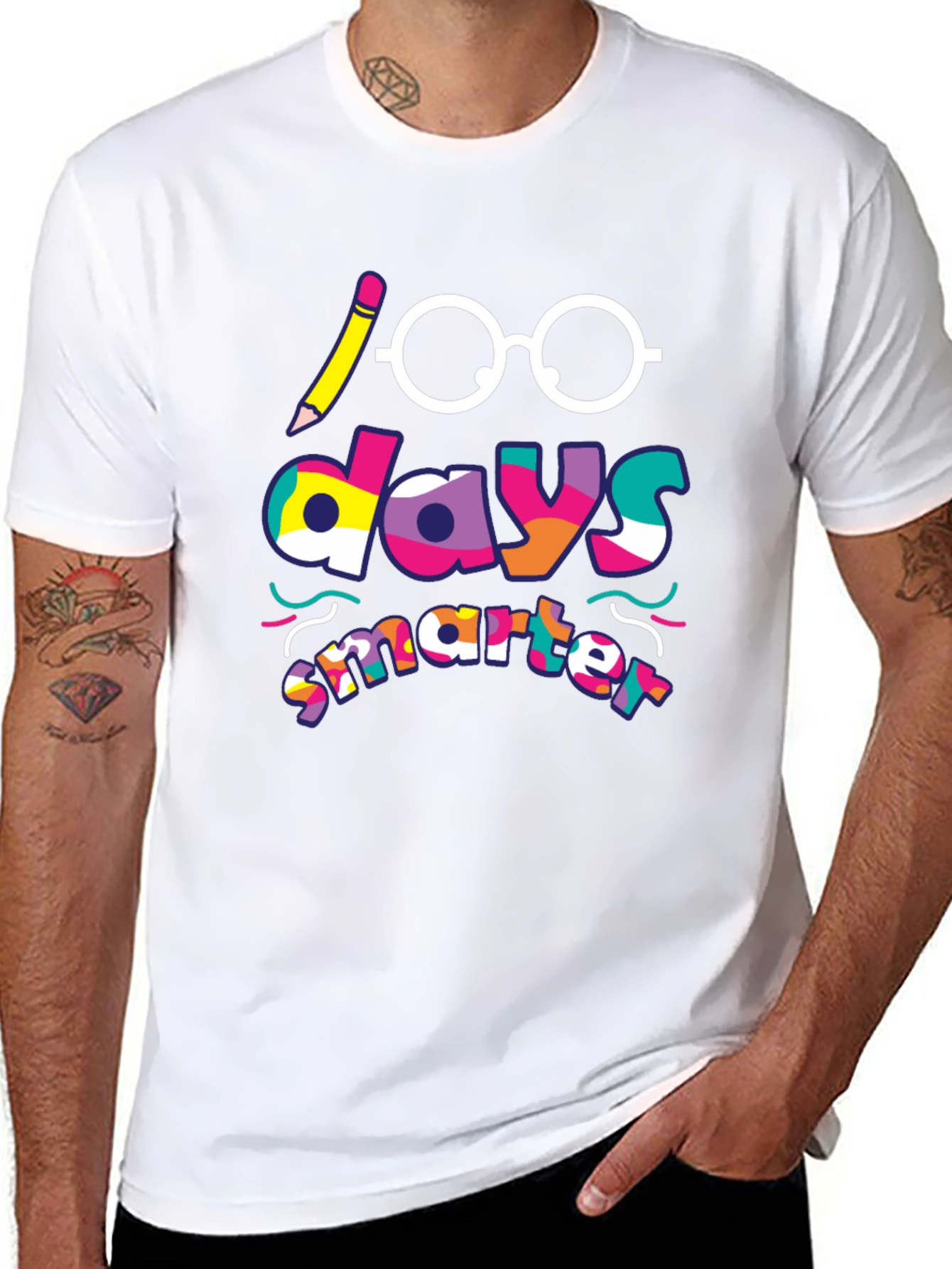 100 Days Smarter T-Shirt Back to School Tee
