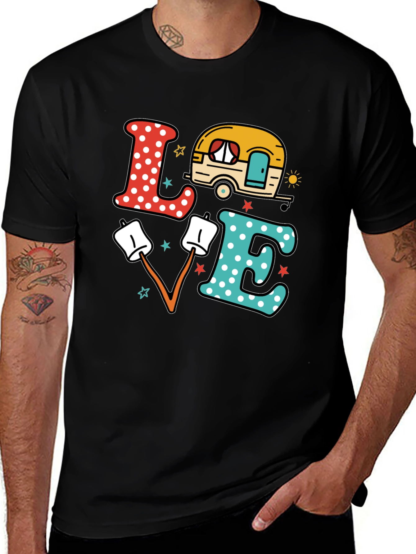 Camping Love Graphic Tee