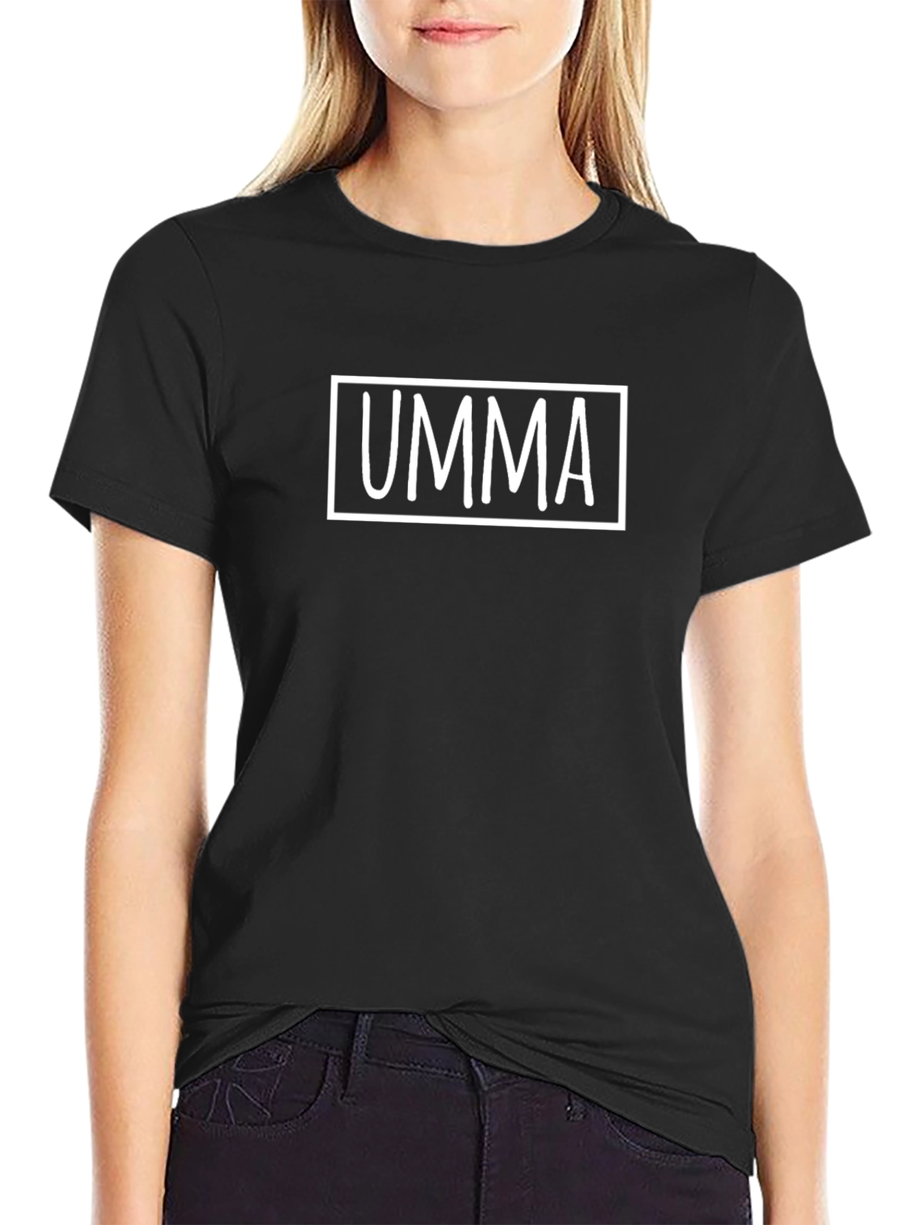 UMMA Graphic T-Shirt - Comfortable Black Tee