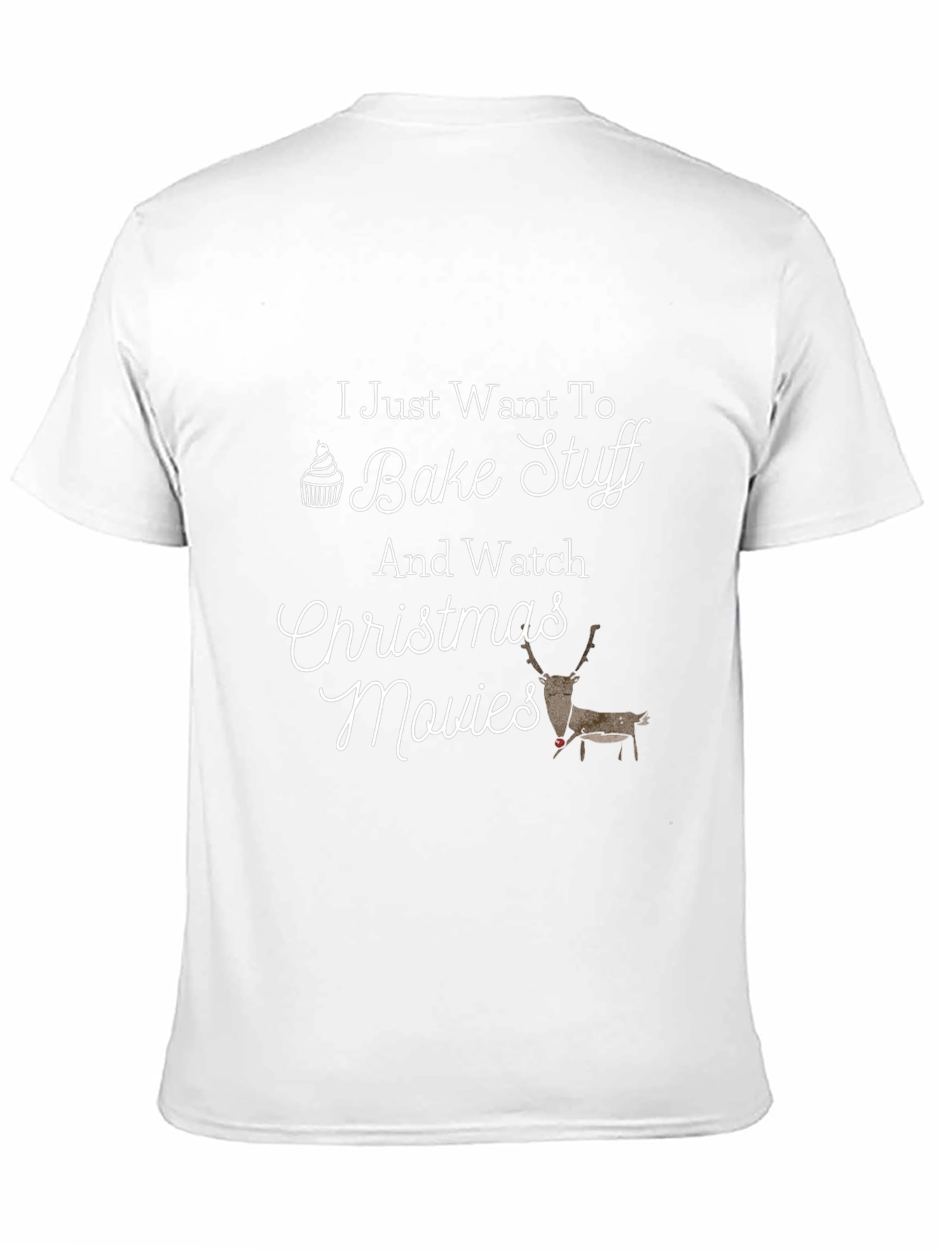 Bake Stuff & Watch Christmas Movies Graphic Tee