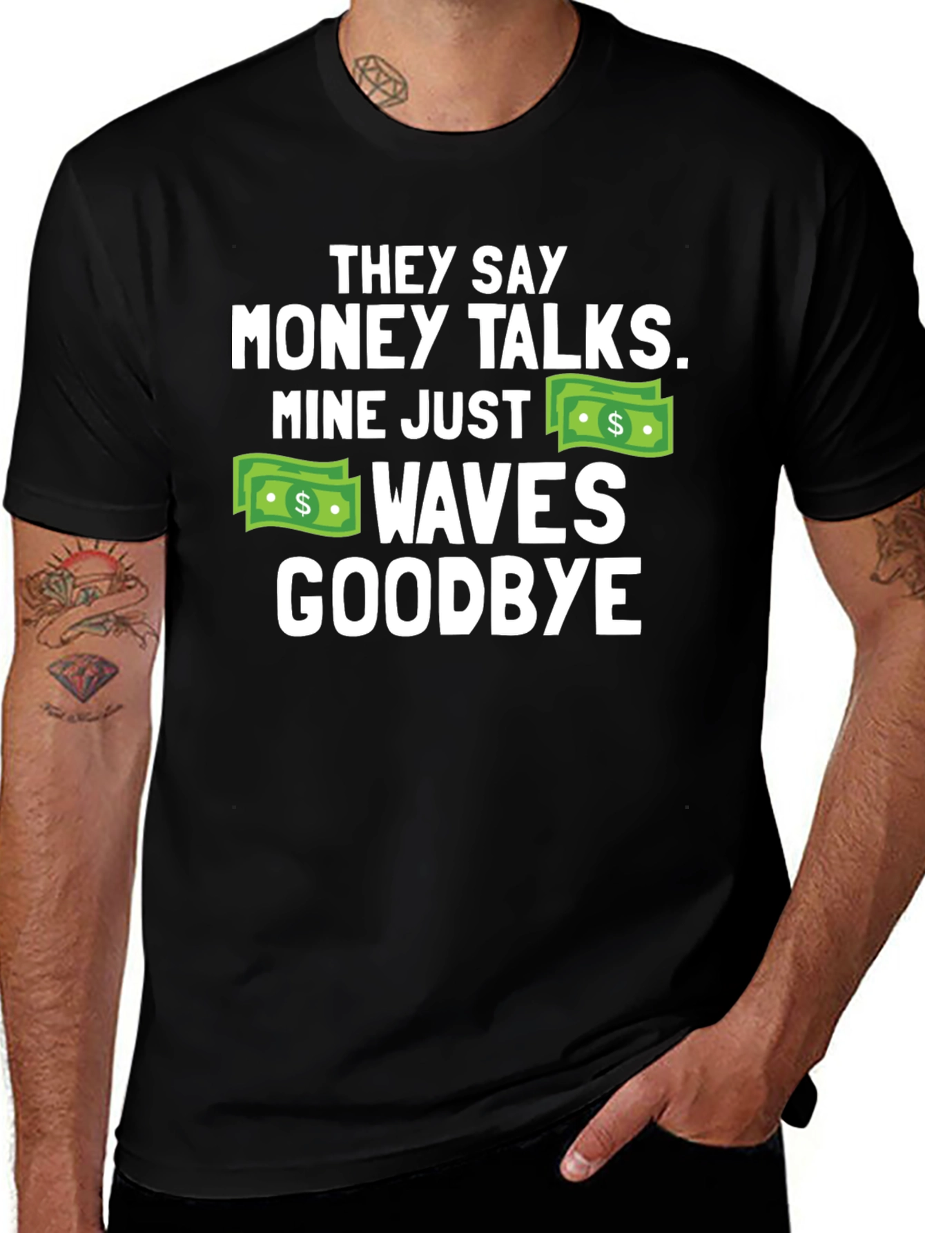 Money Talks Funny T-Shirt