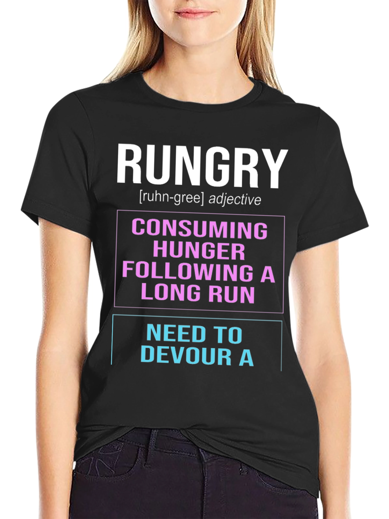 RUNGY T-Shirt - Funny Running Hunger Tee
