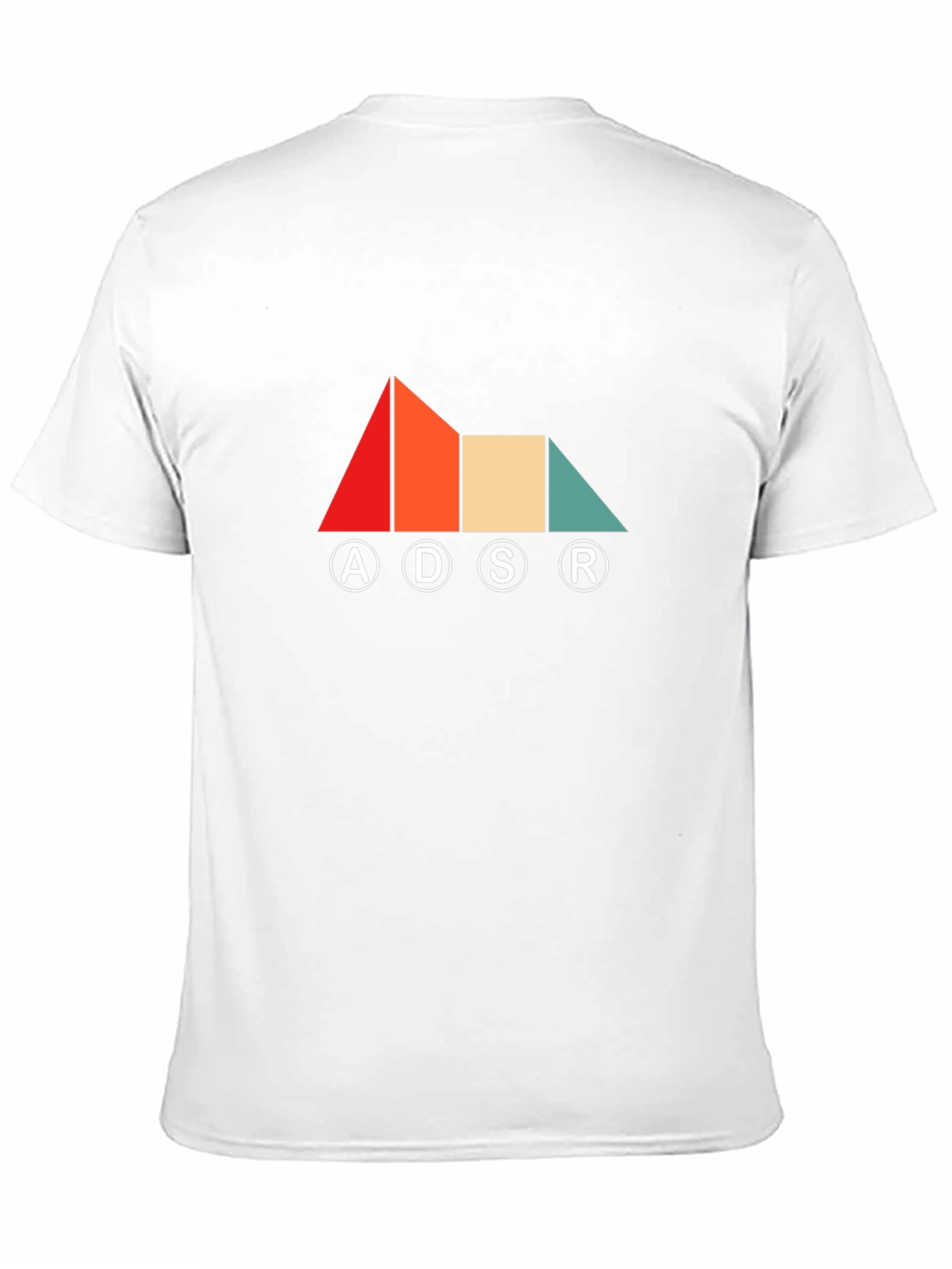ADSR Synth Black Graphic Tee