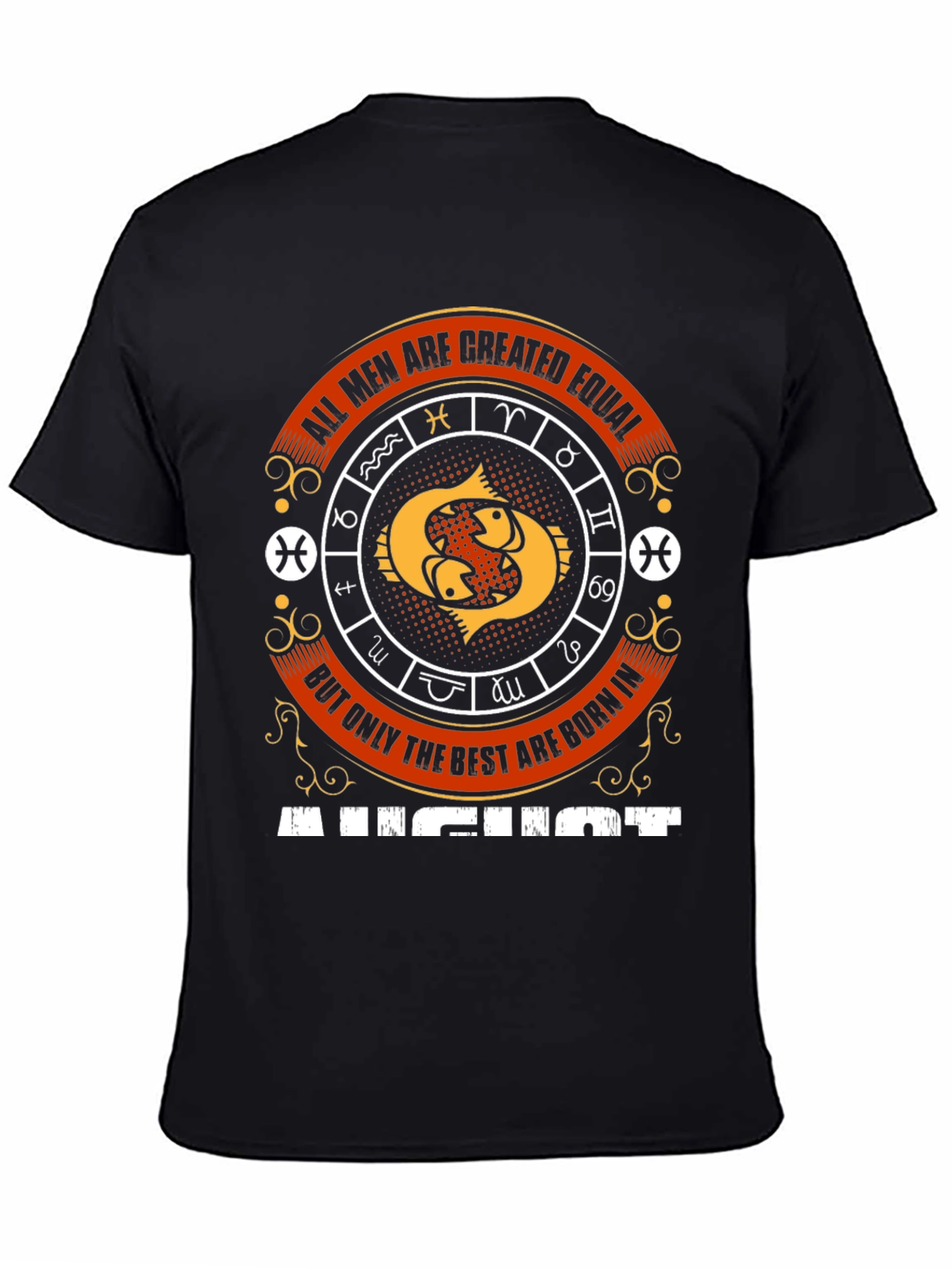 August Zodiac Mens T-Shirt