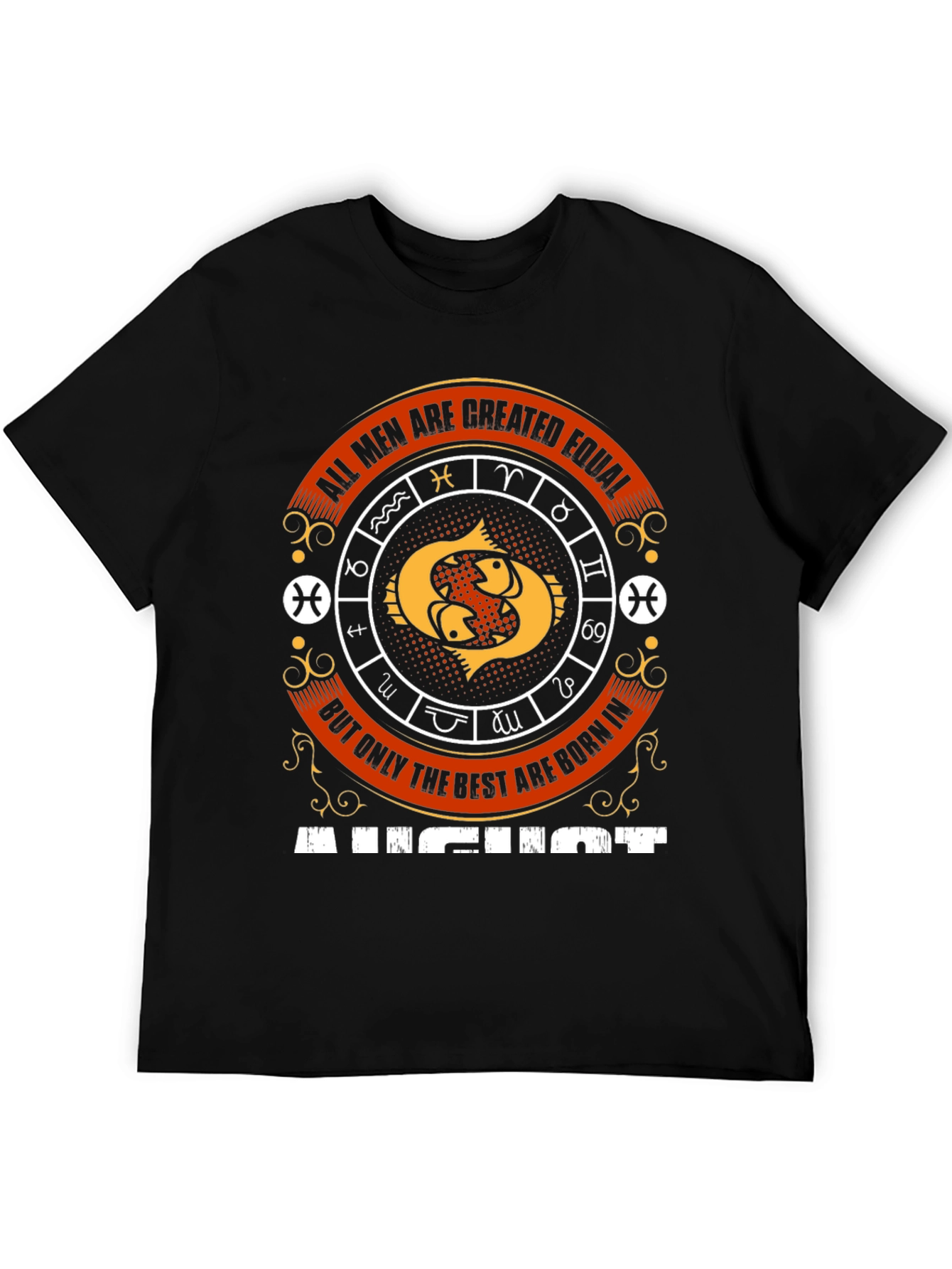 August Zodiac Mens T-Shirt