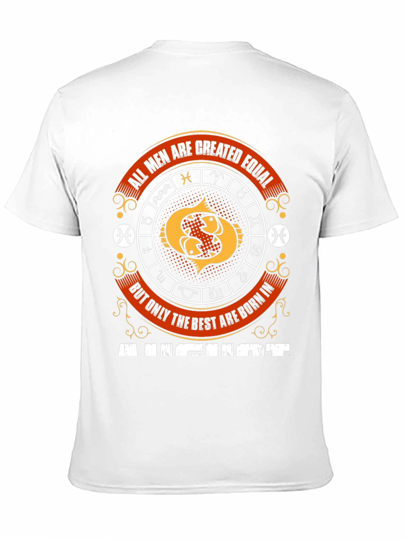 August Zodiac Mens T-Shirt
