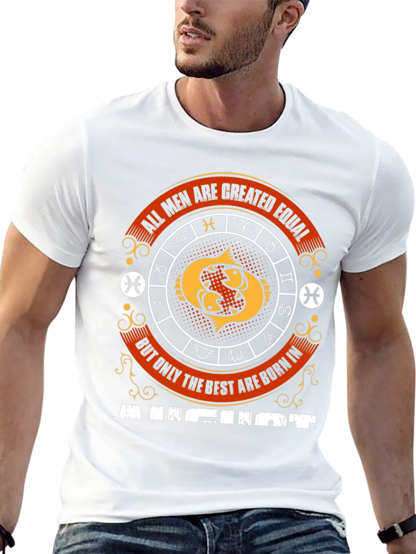 August Zodiac Mens T-Shirt