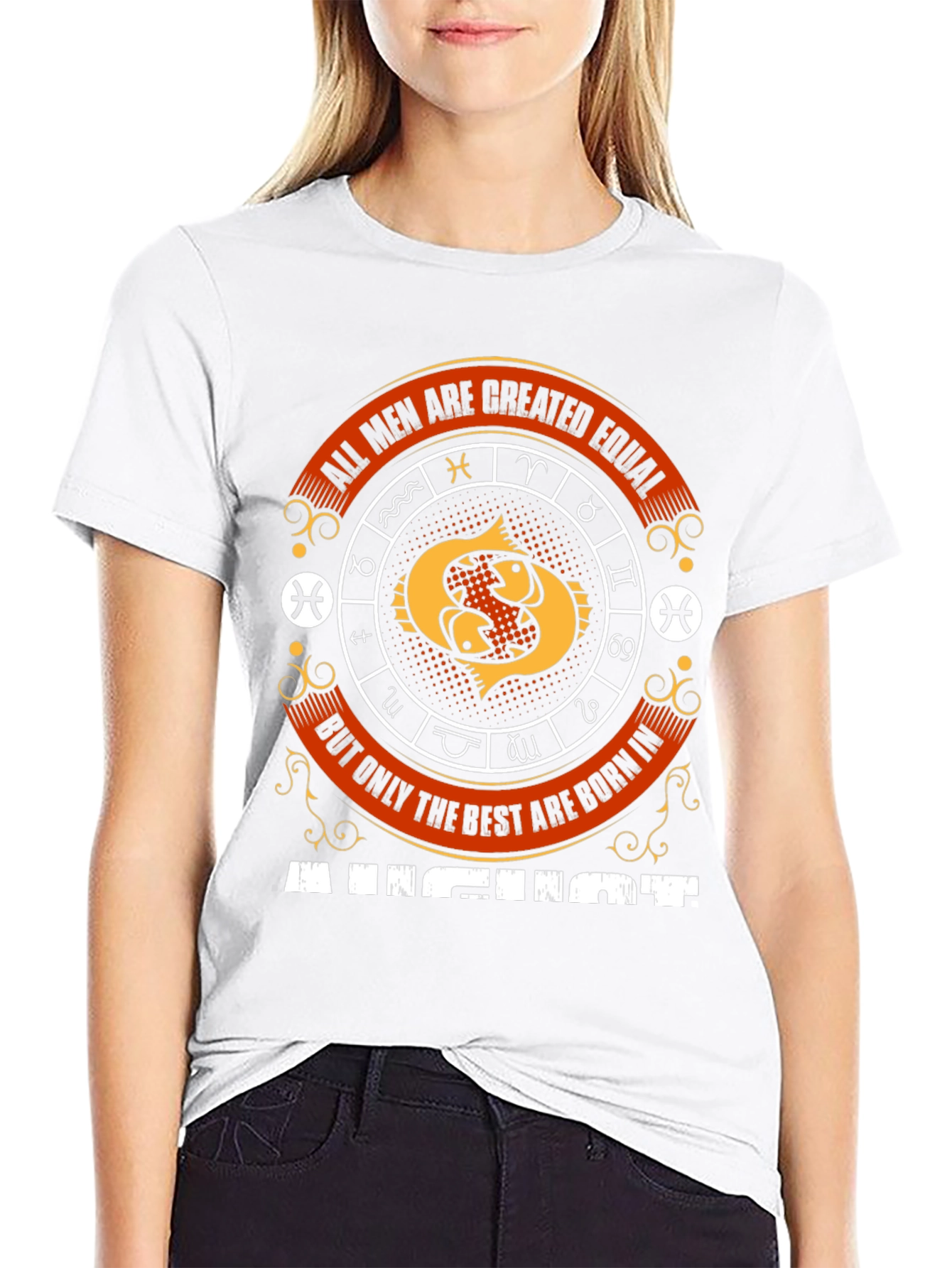August Zodiac Mens T-Shirt