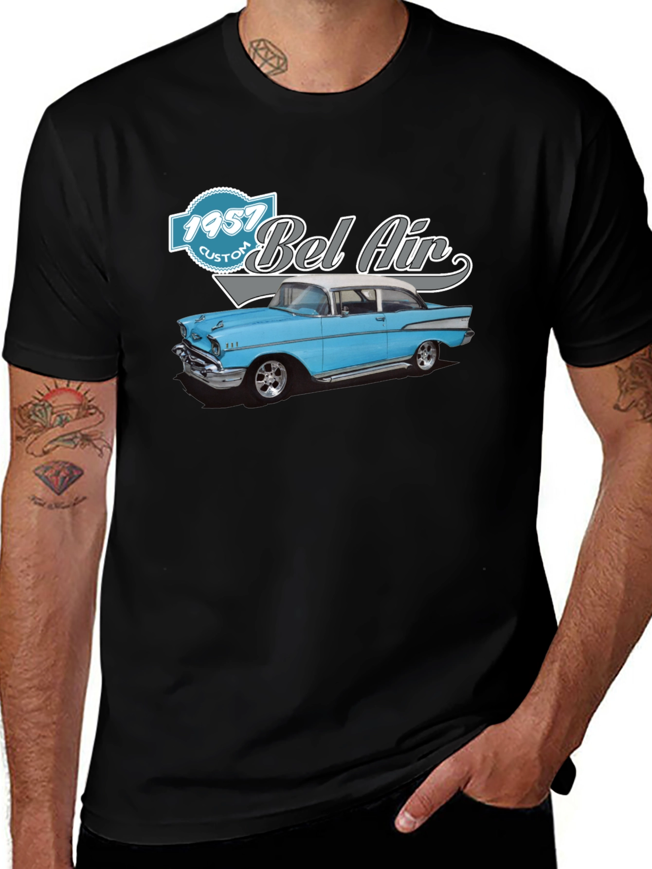 1957 Bel Air Custom T-Shirt - Classic Car Tee