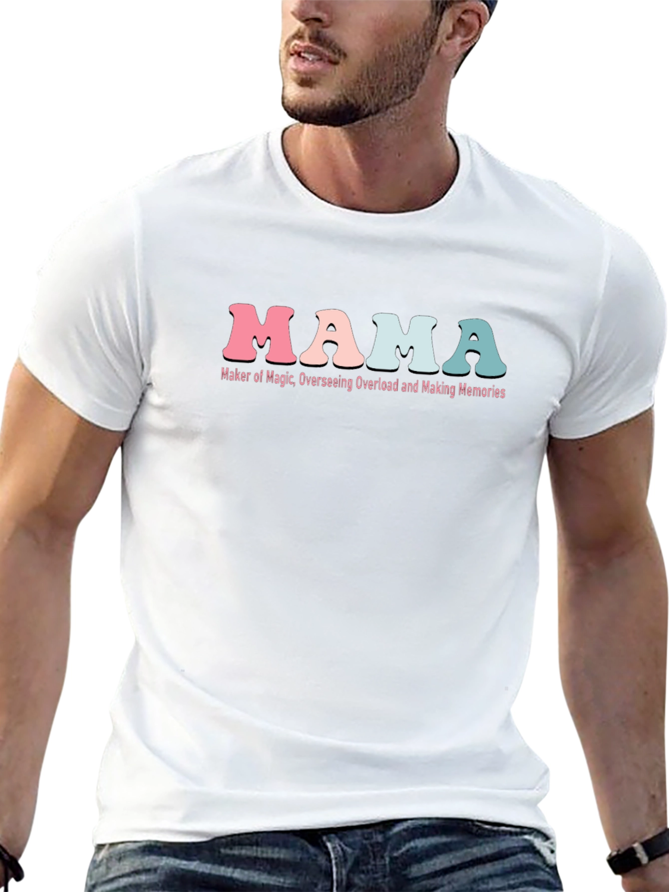 Mama Retro Graphic Tee - Mom Life Shirt