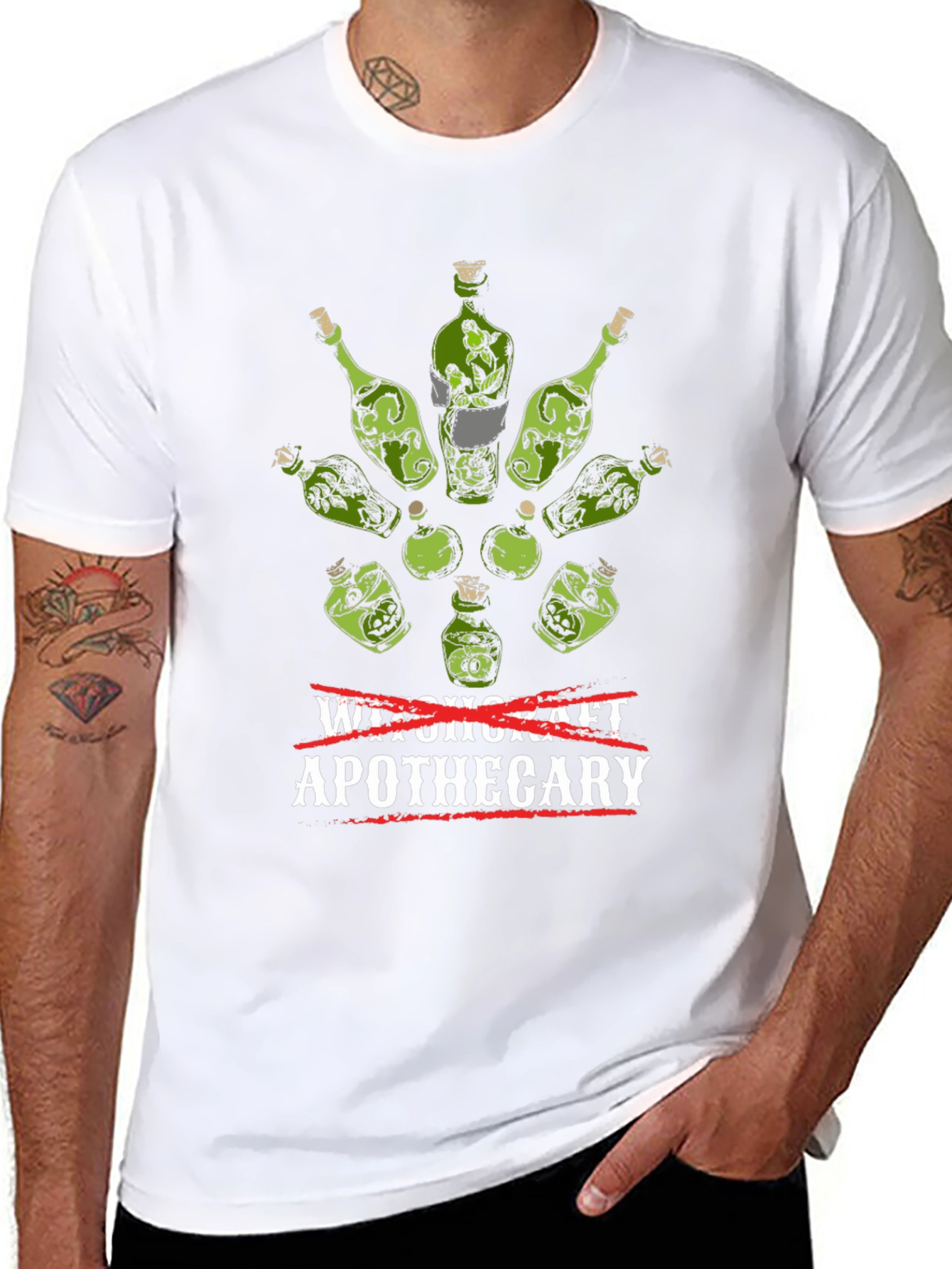 Witchcraft Apothecary Graphic Tee