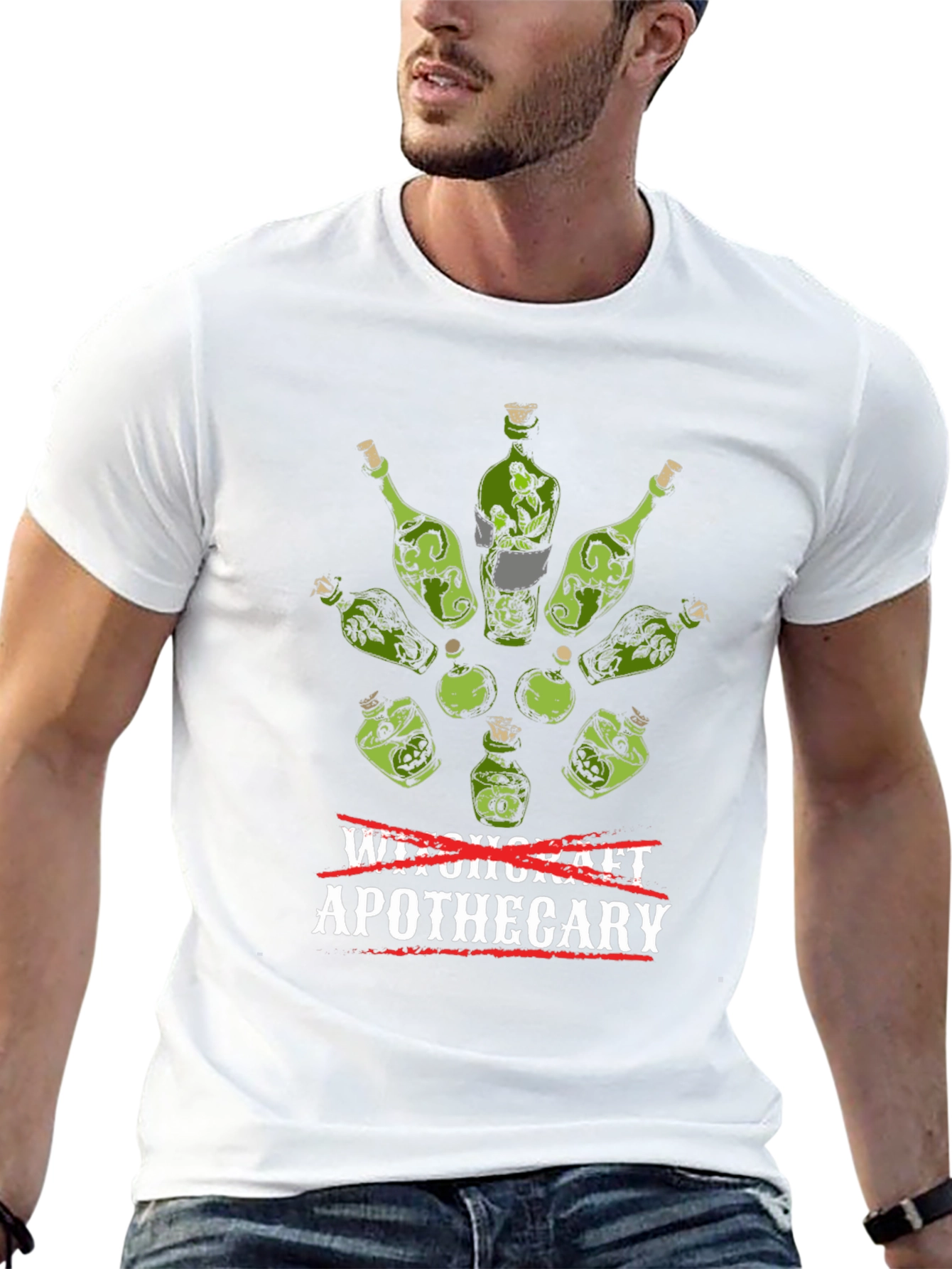 Witchcraft Apothecary Graphic Tee