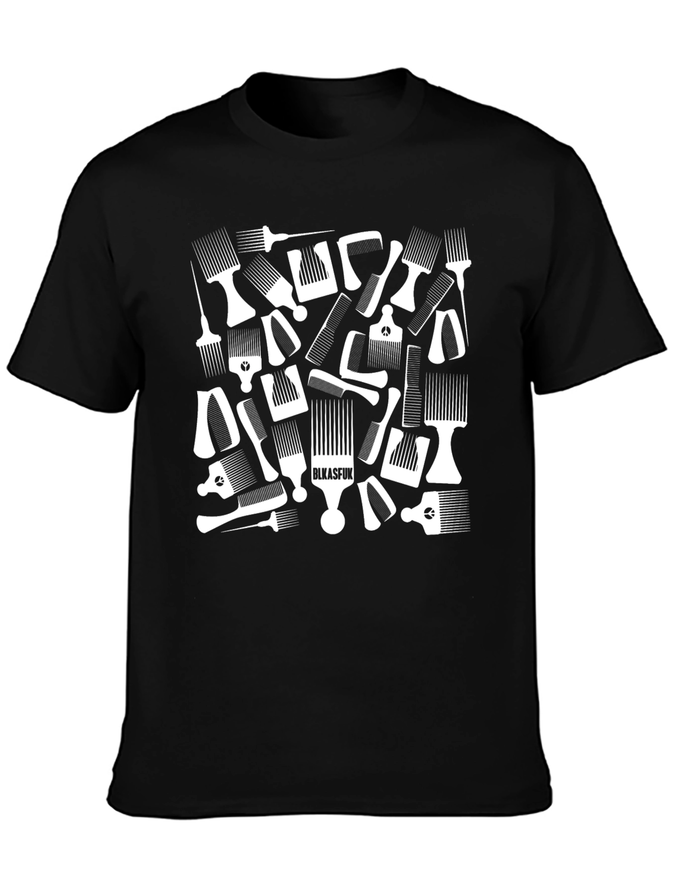 Afro Pick Black T-Shirt