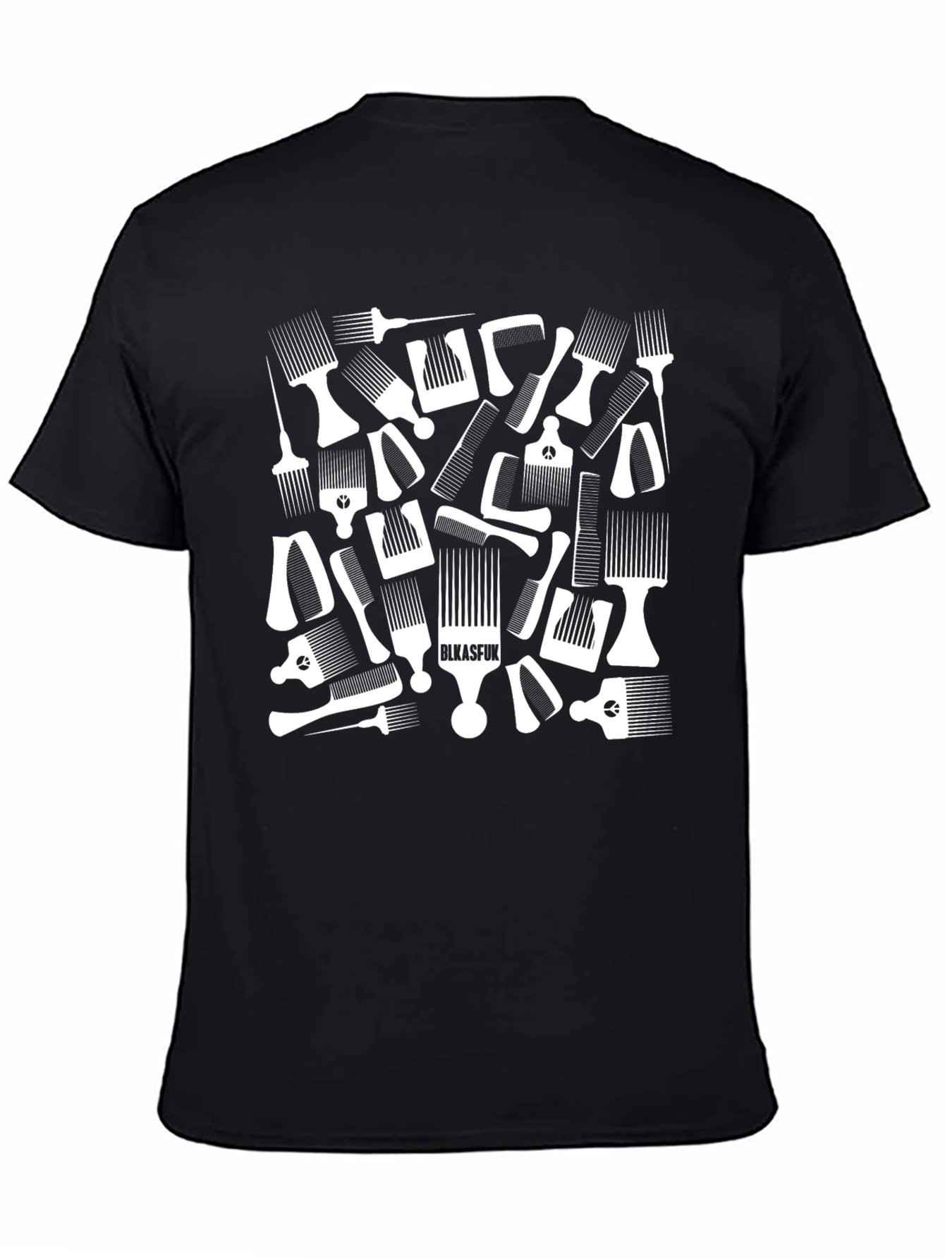Afro Pick Black T-Shirt