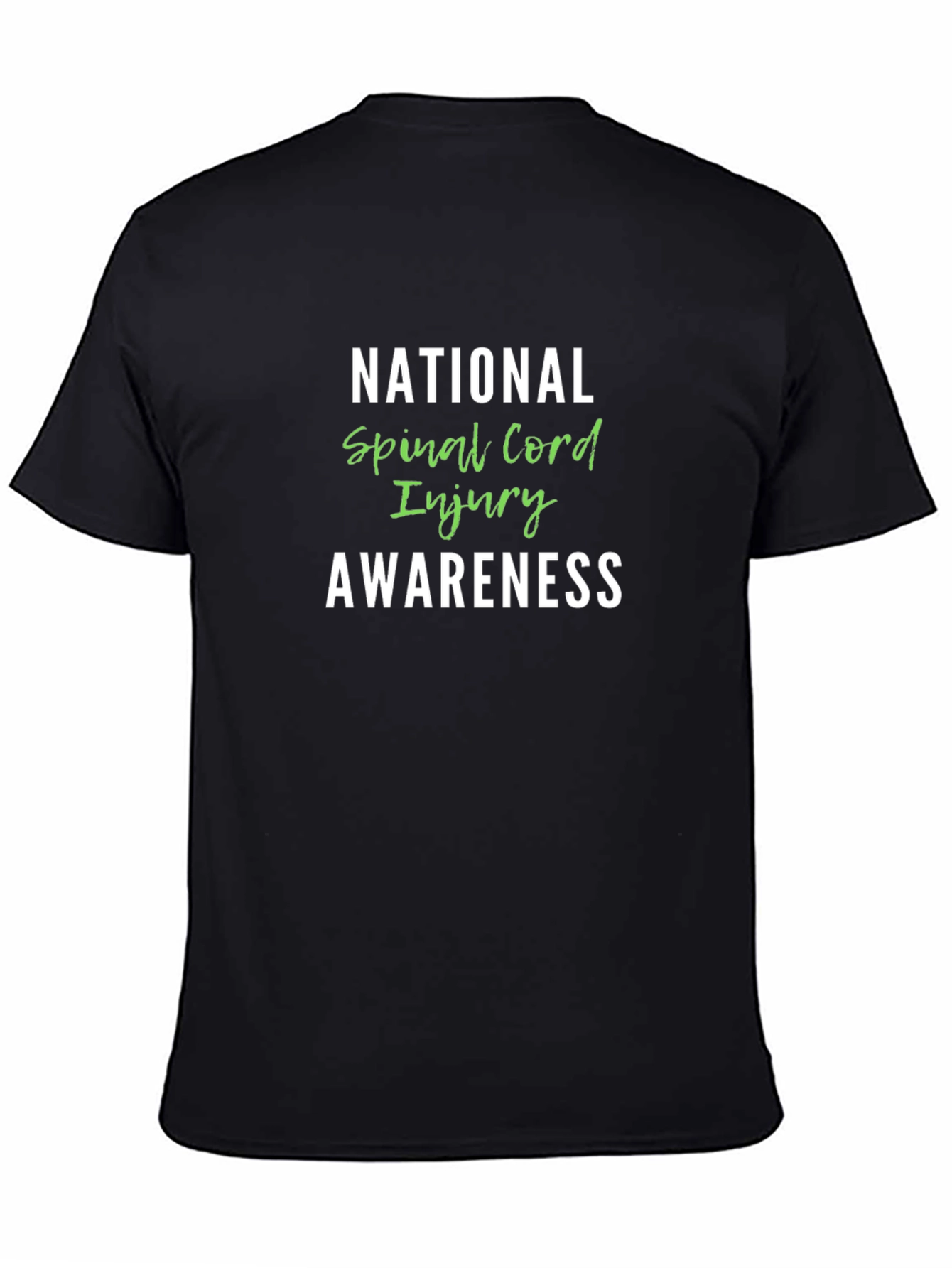 Spinal Cord Injury Awareness Graphic T-Shirt
