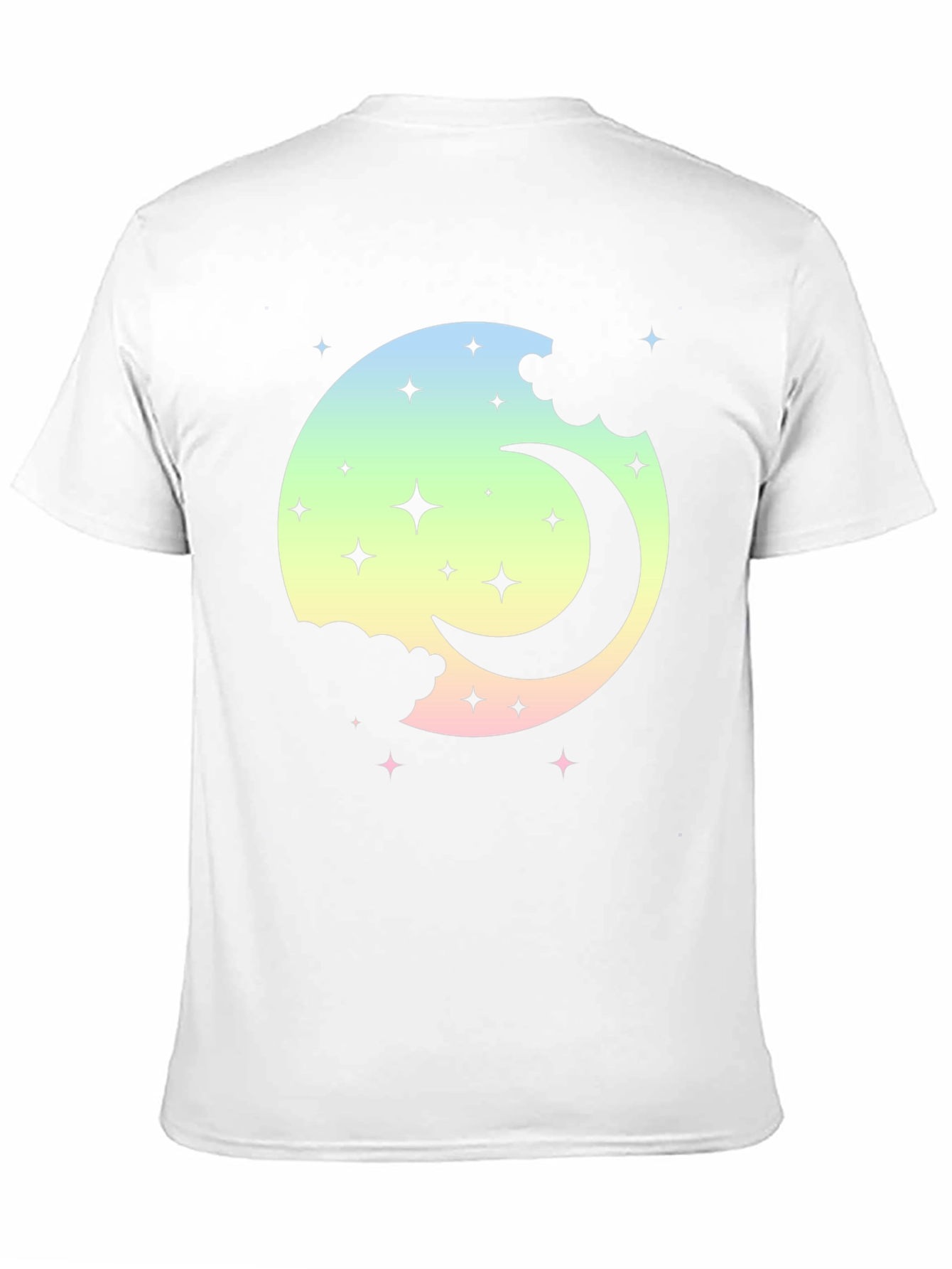Moon and Stars Graphic T-Shirt