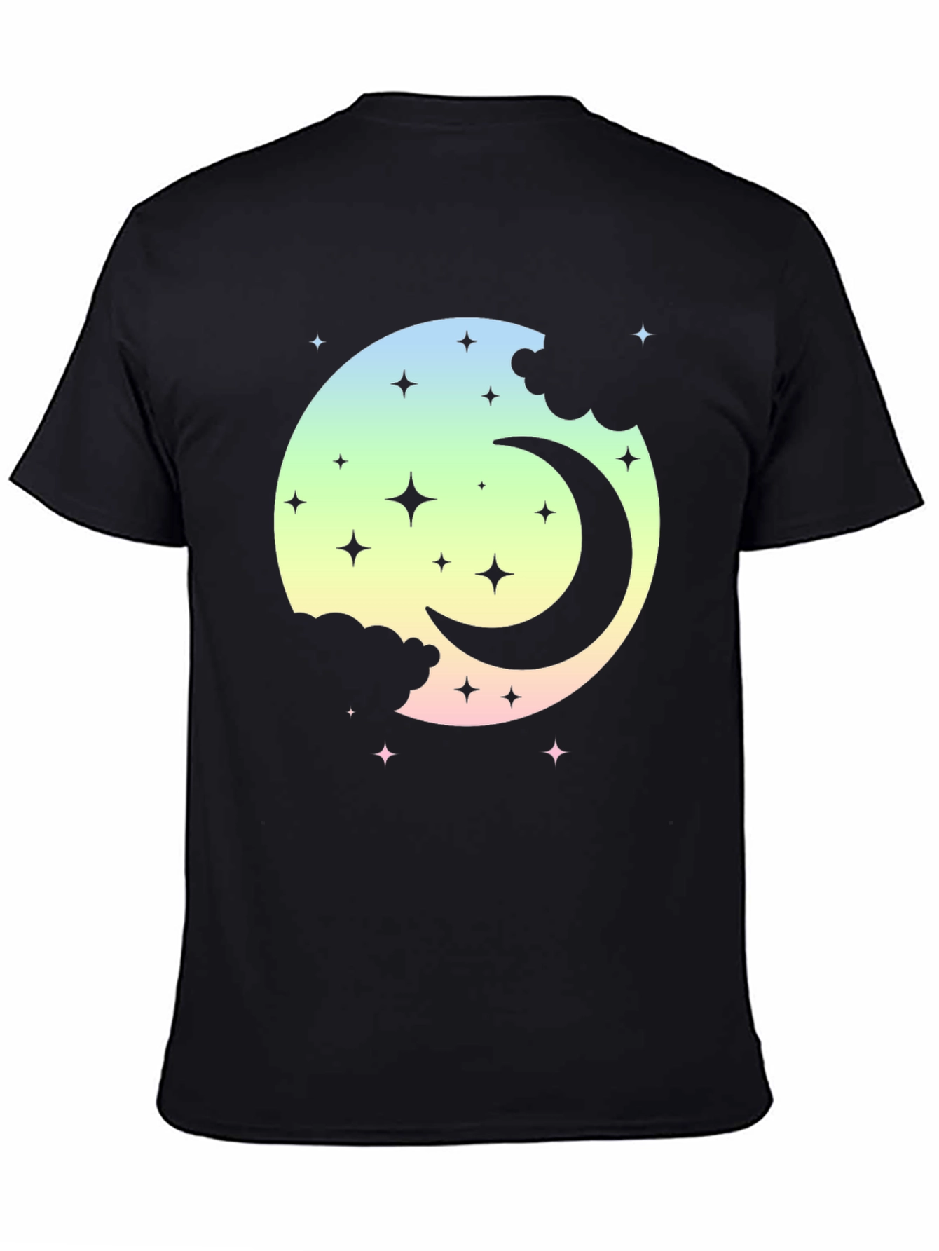 Moon and Stars Graphic T-Shirt