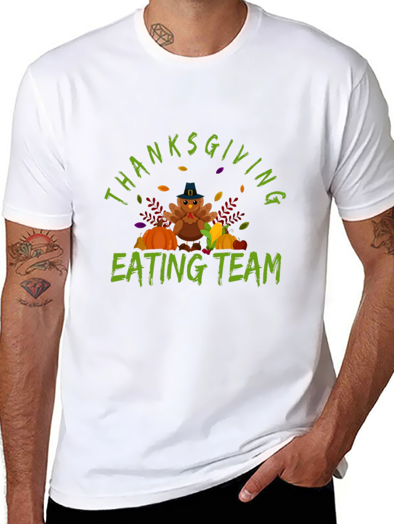 Thanksgiving Eating Team T-Shirt
