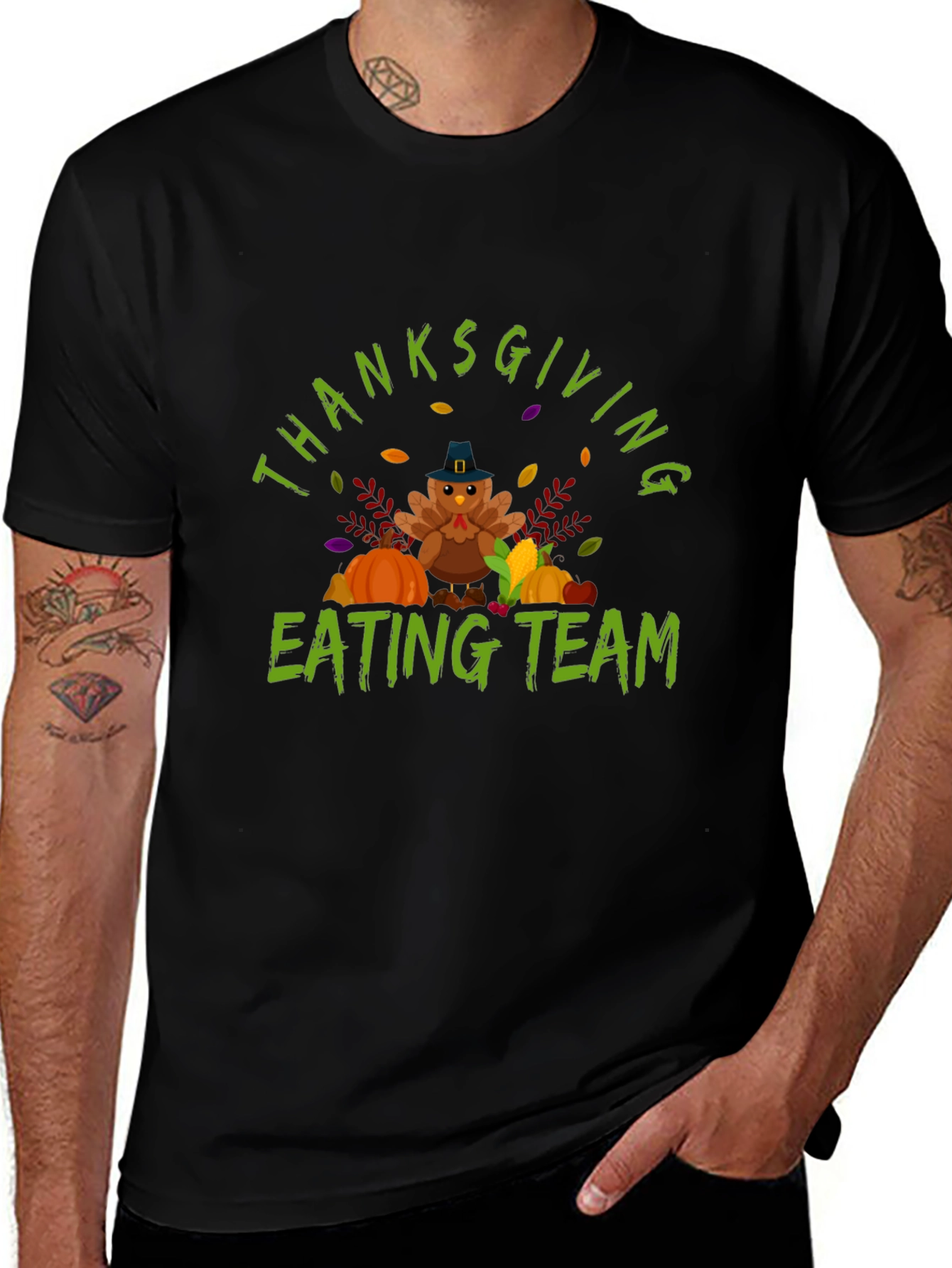 Thanksgiving Eating Team T-Shirt