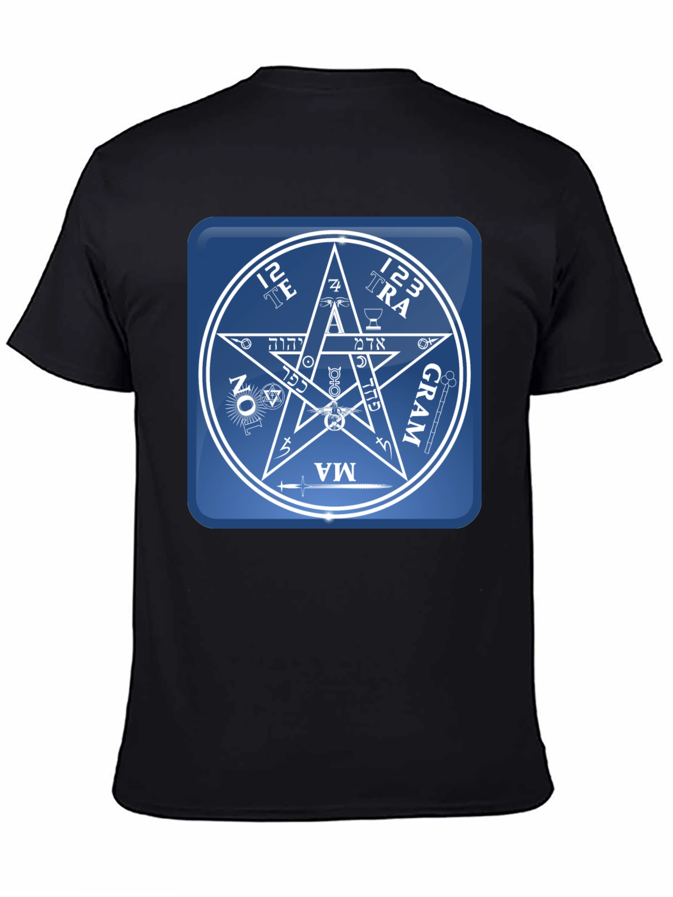 Esoteric Symbol Graphic Tee - Unisex Black T-Shirt