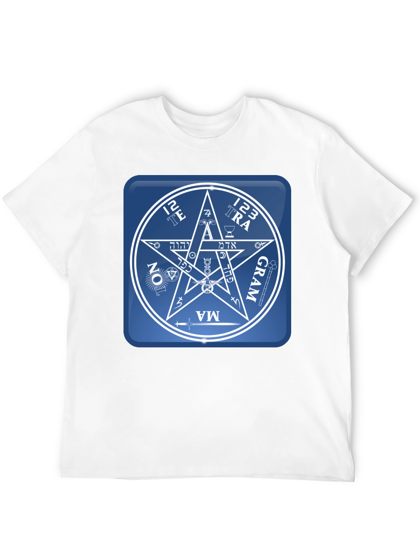 Esoteric Symbol Graphic Tee - Unisex Black T-Shirt