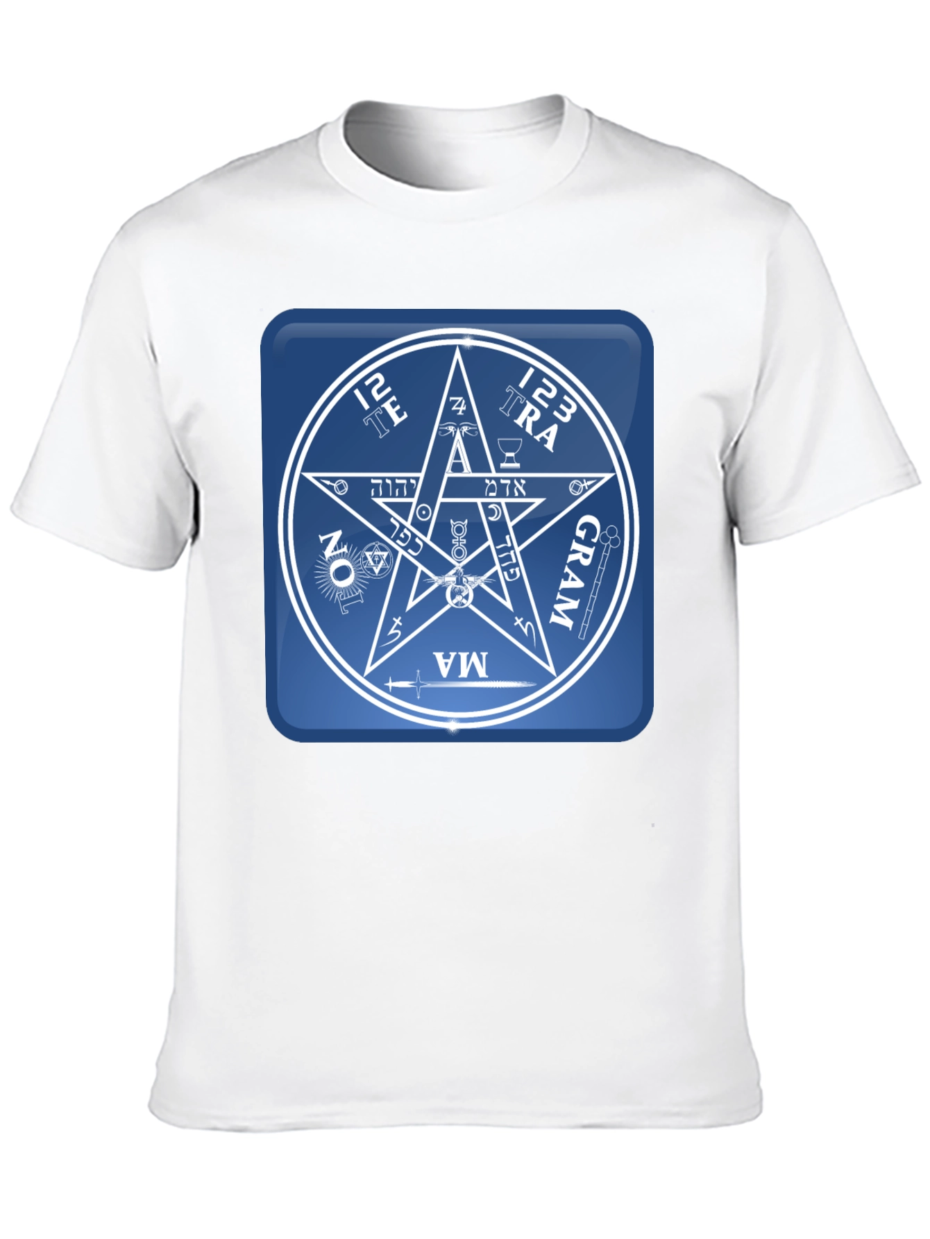 Esoteric Symbol Graphic Tee - Unisex Black T-Shirt