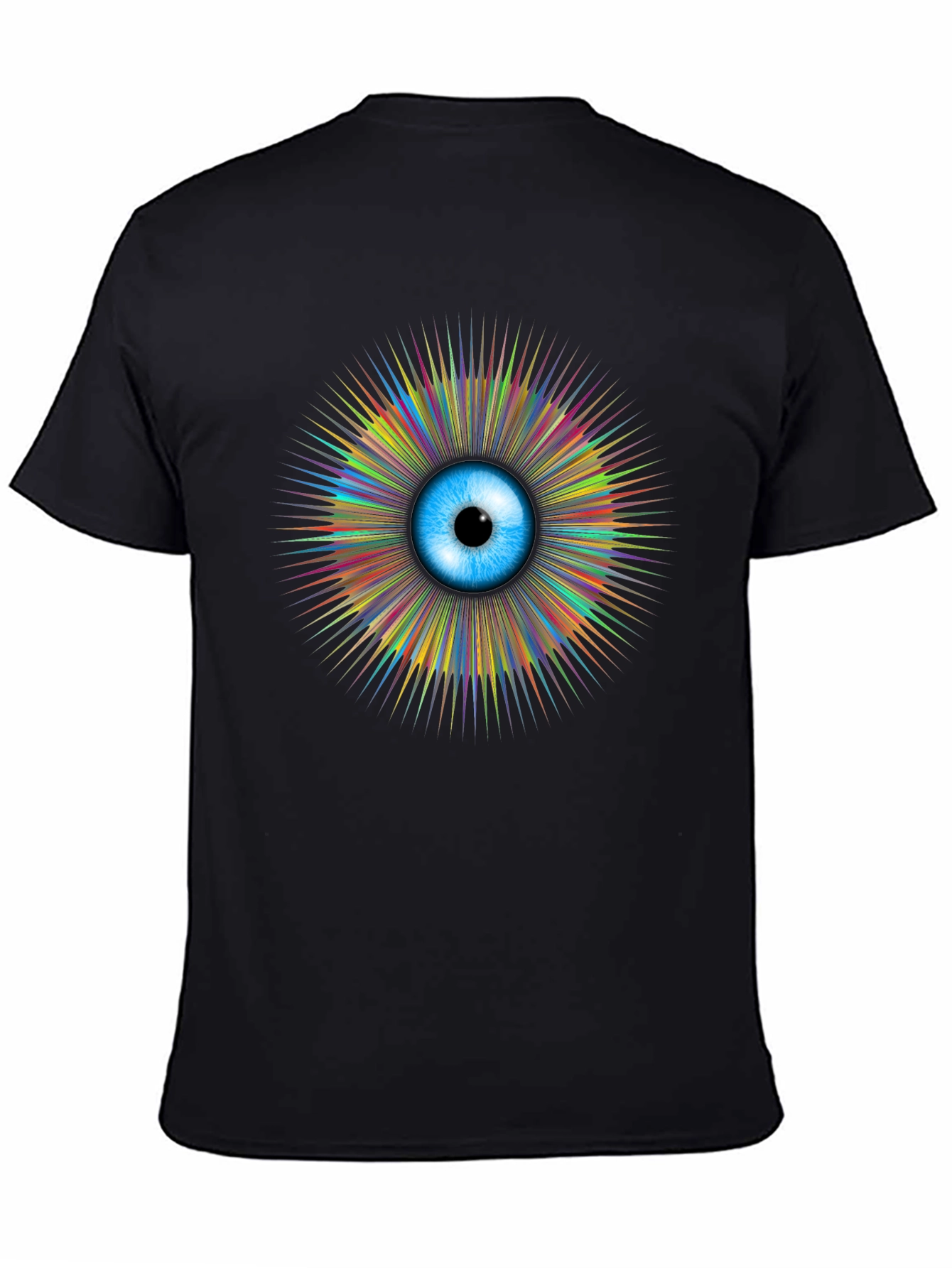 Eye See You Graphic T-Shirt - Mens Black Tee