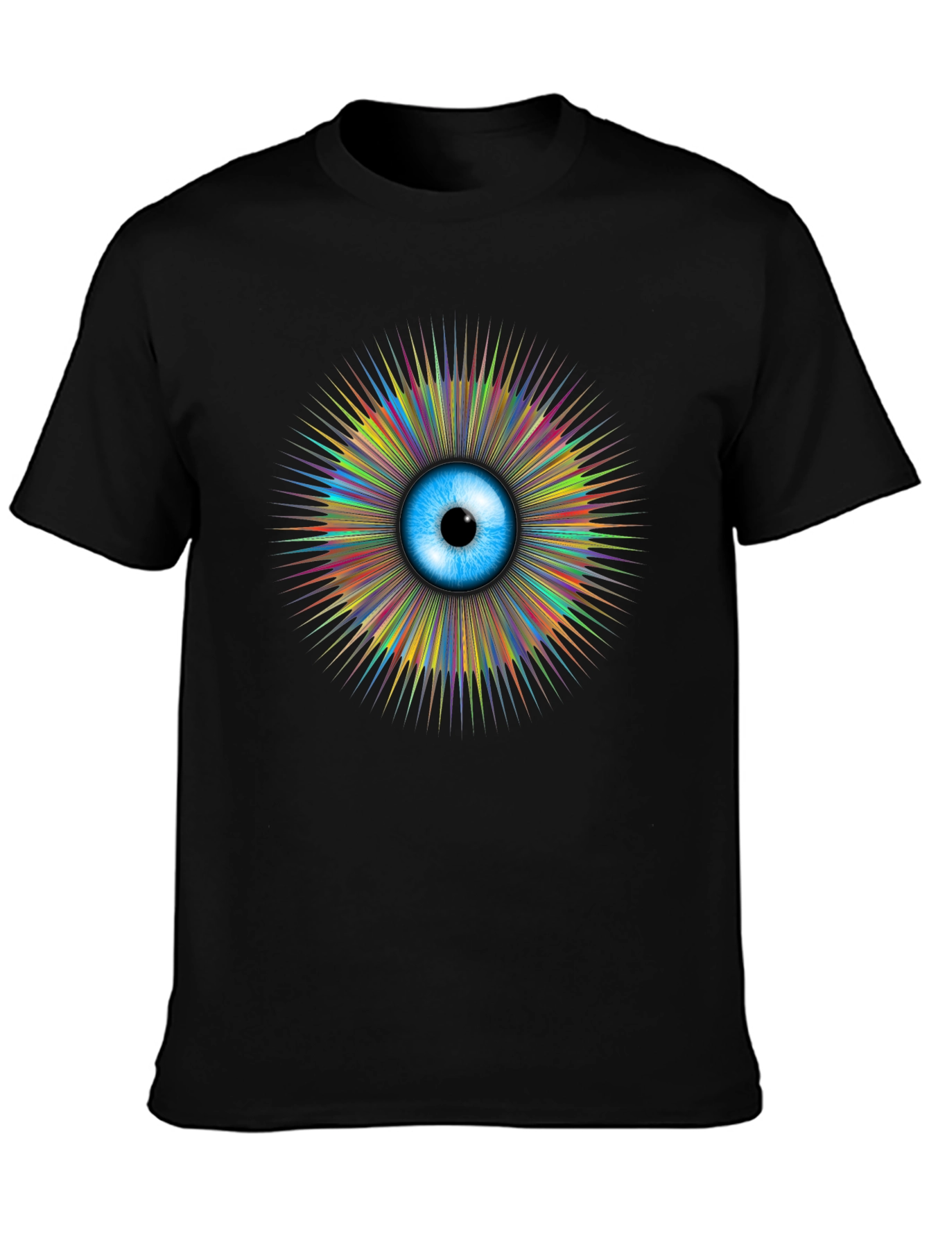 Eye See You Graphic T-Shirt - Mens Black Tee