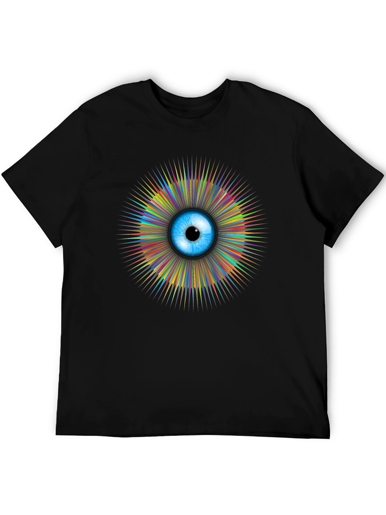 Eye See You Graphic T-Shirt - Mens Black Tee