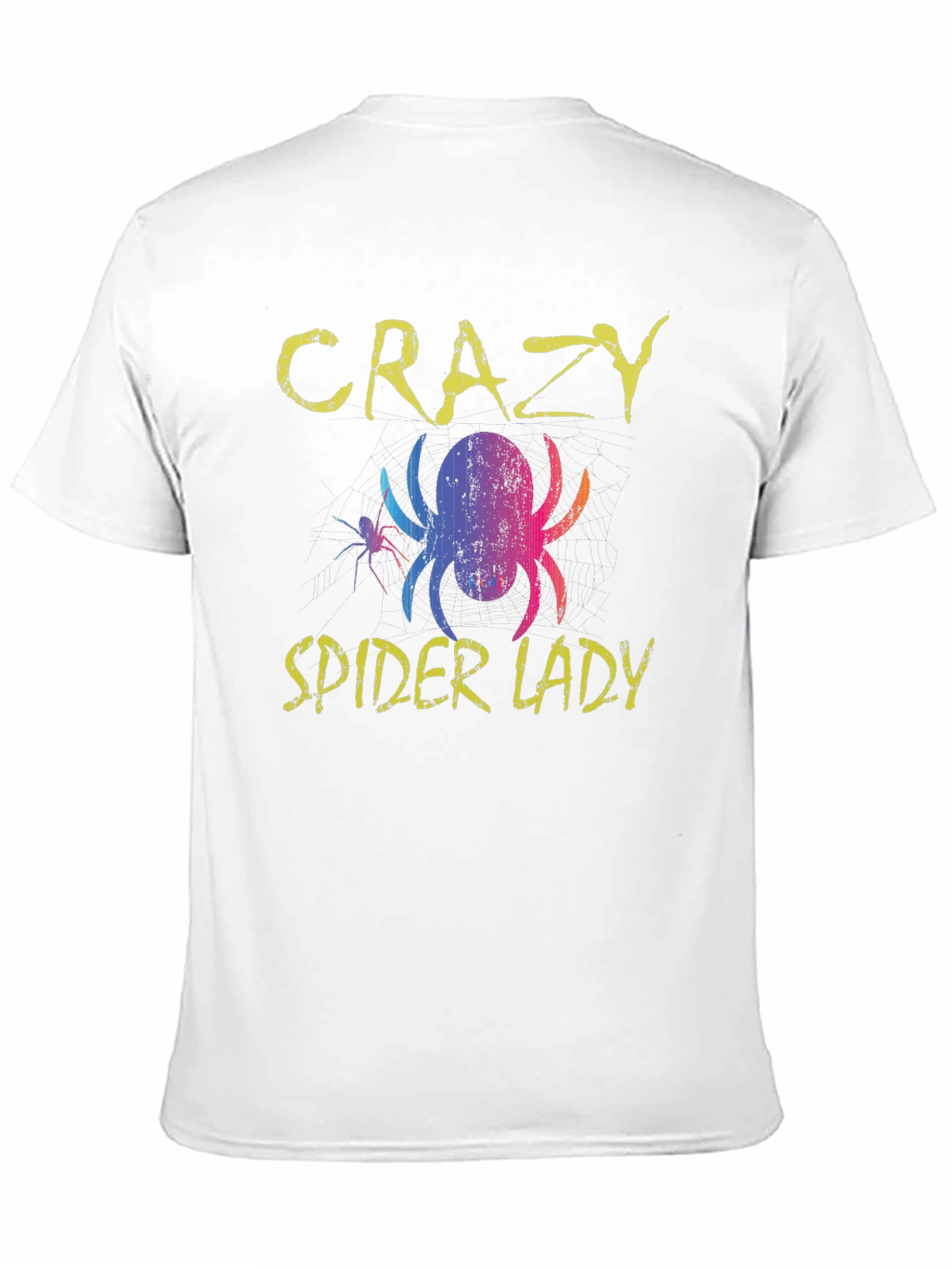 Crazy Spider Lady Graphic Tee
