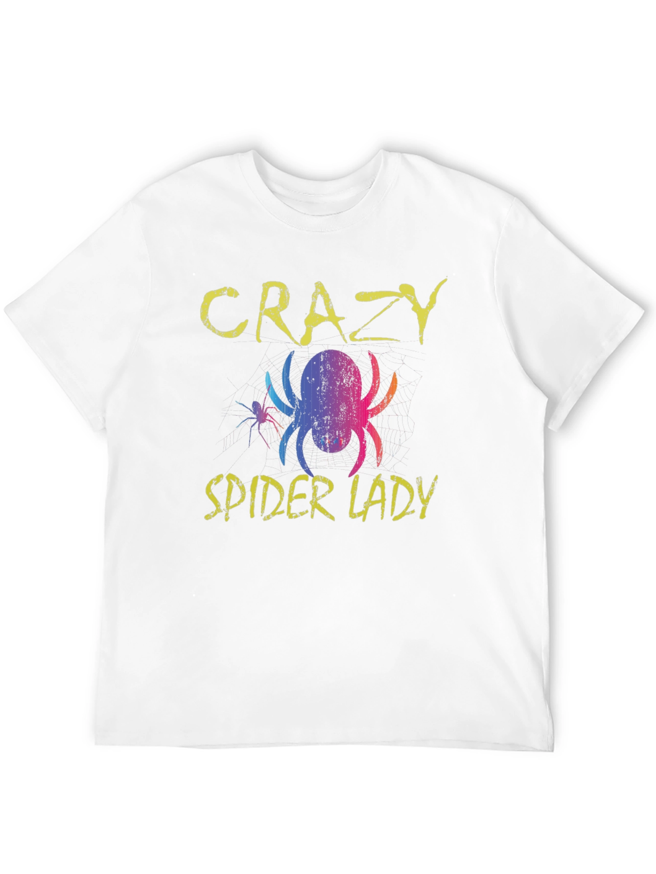 Crazy Spider Lady Graphic Tee