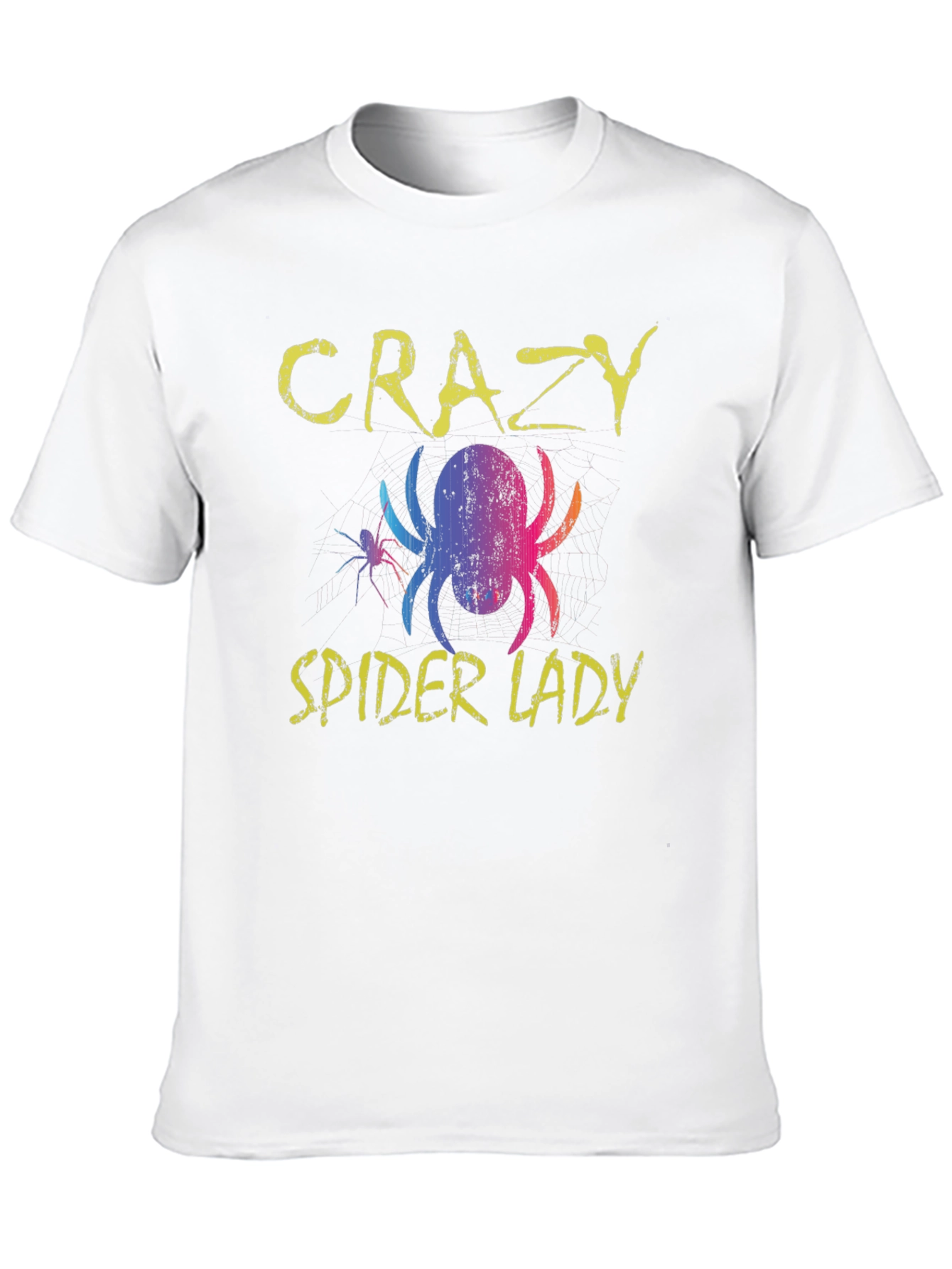 Crazy Spider Lady Graphic Tee