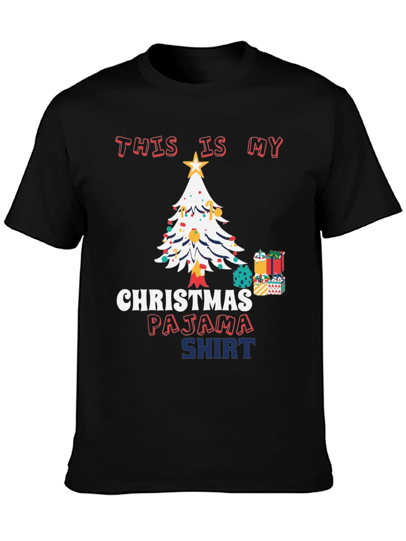 Christmas Pajama Shirt - Holiday Tee