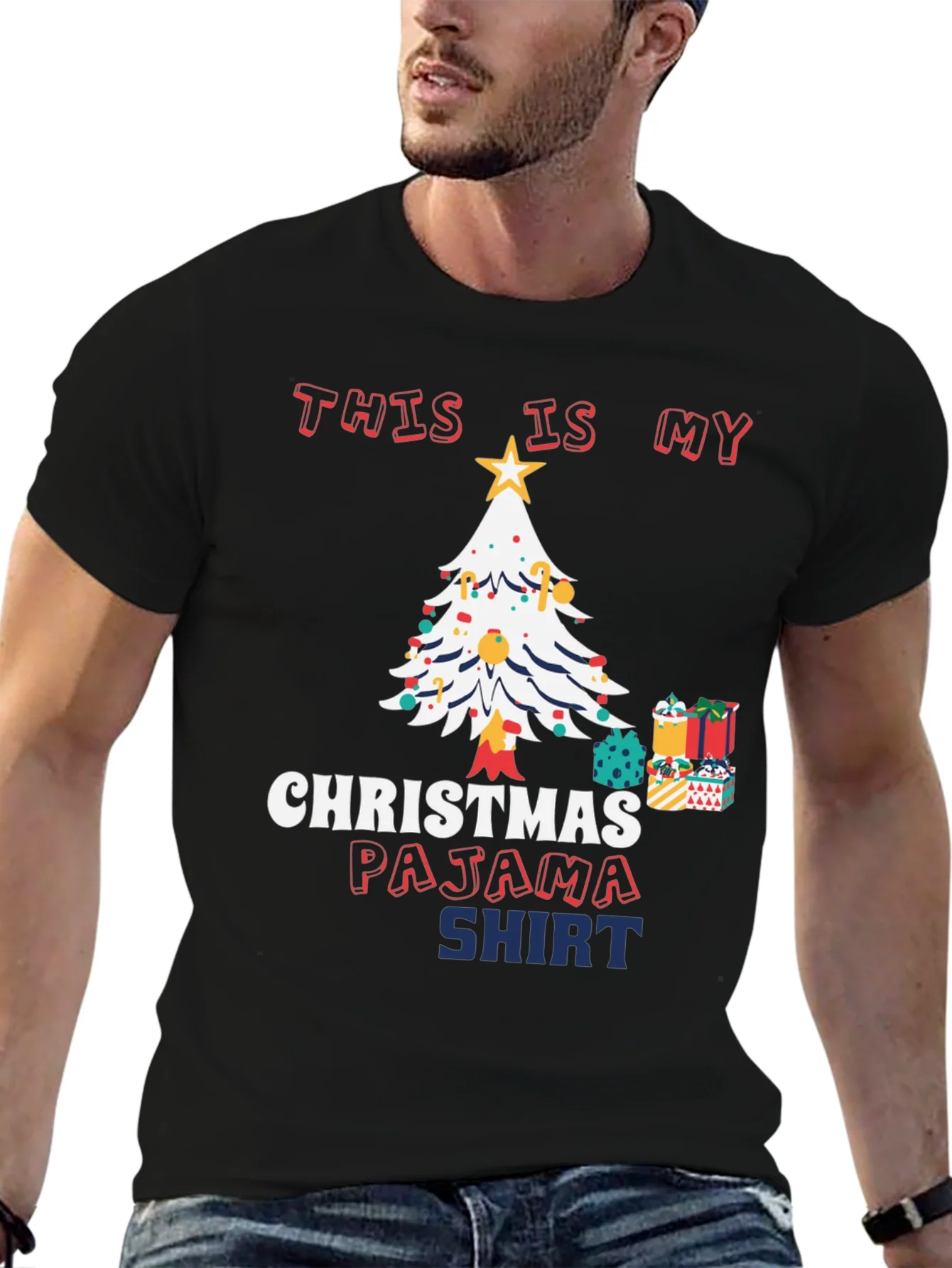 Christmas Pajama Shirt - Holiday Tee