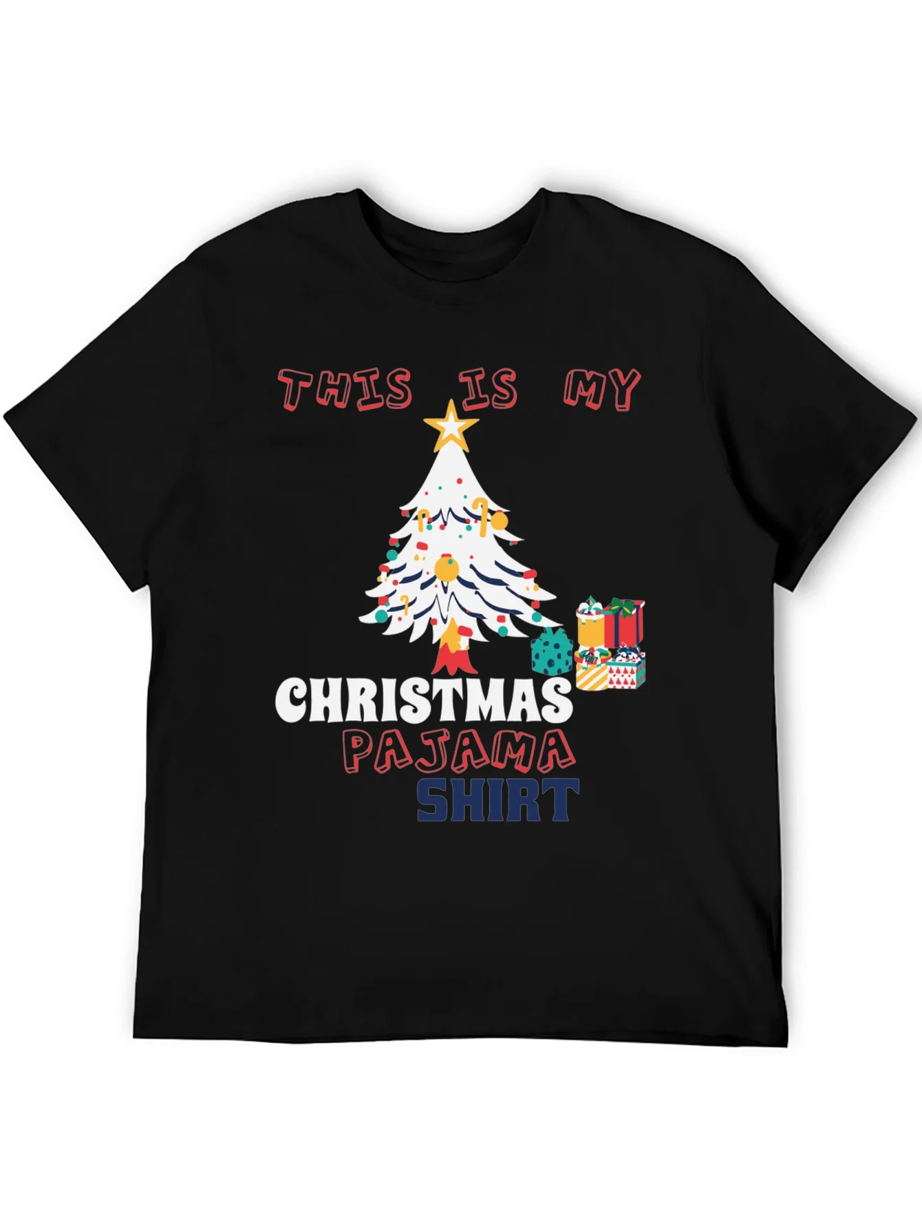 Christmas Pajama Shirt - Holiday Tee