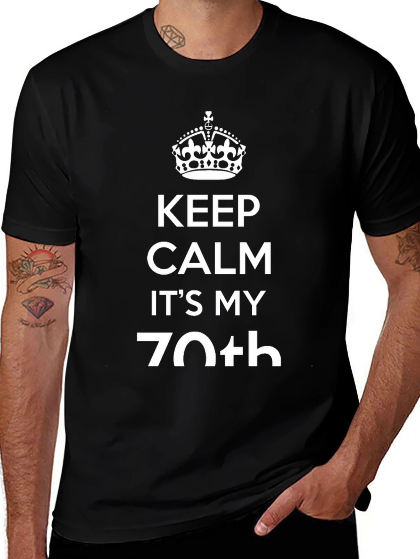 Keep Calm Its My 70th Birthday T-Shirt
