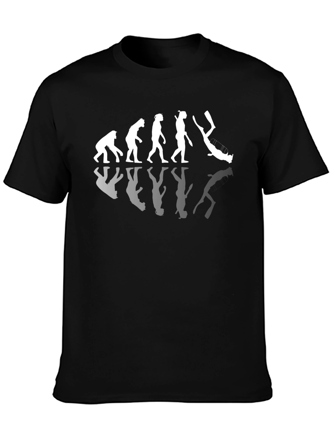 Evolution Scuba Diving Black T-Shirt