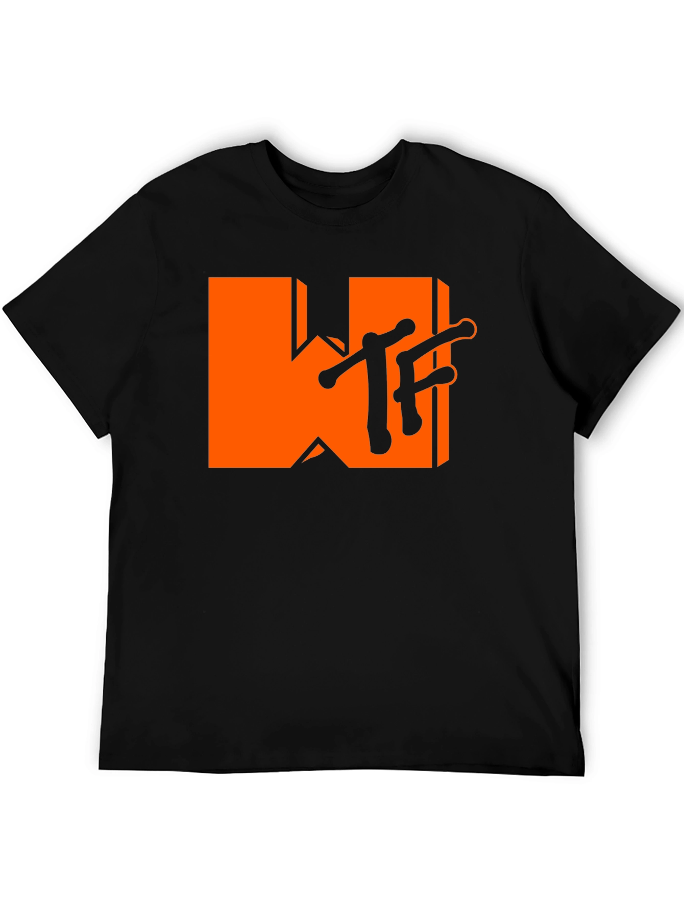WTF Graphic Tee - Black T-Shirt
