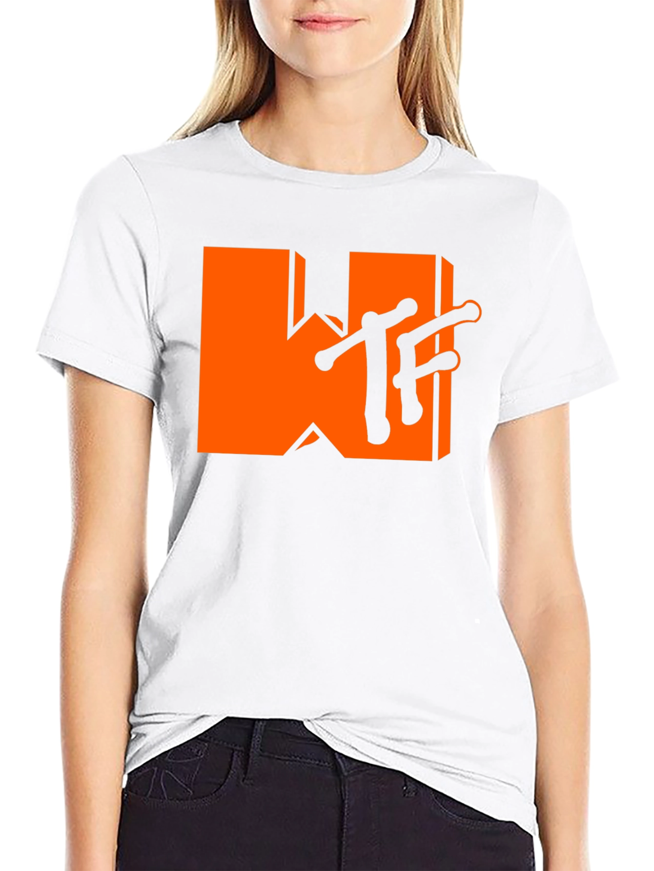 WTF Graphic Tee - Black T-Shirt