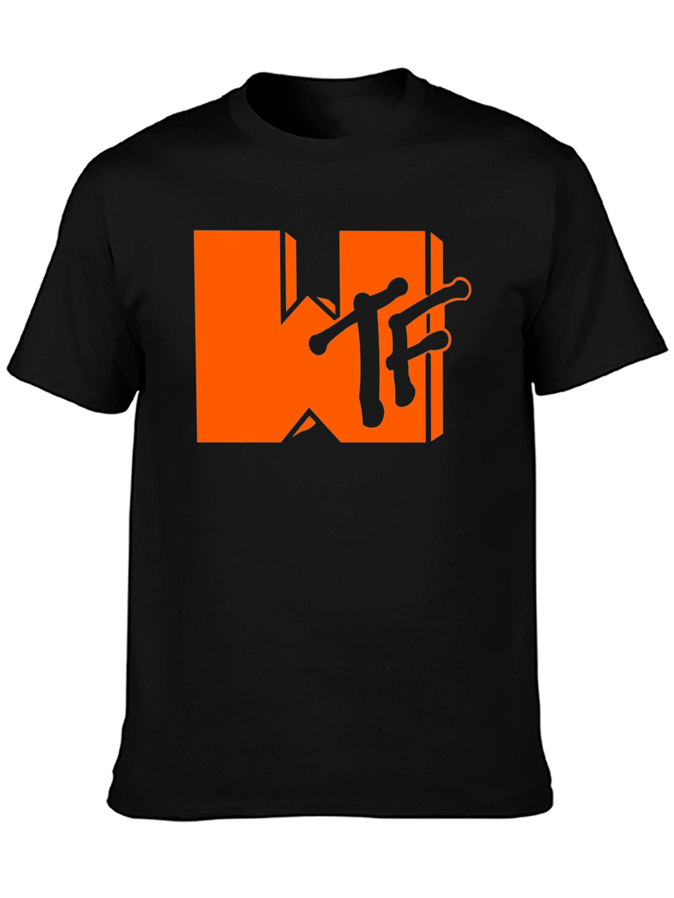 WTF Graphic Tee - Black T-Shirt