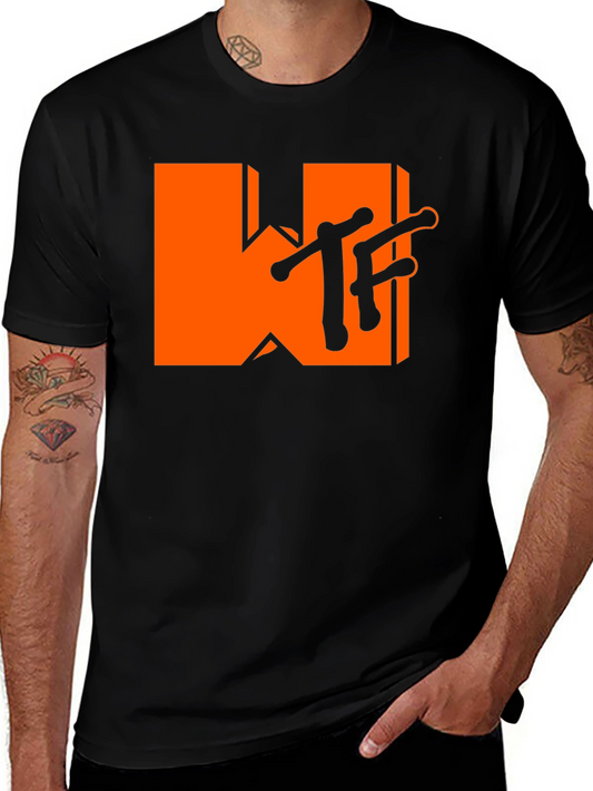 WTF Graphic Tee - Black T-Shirt