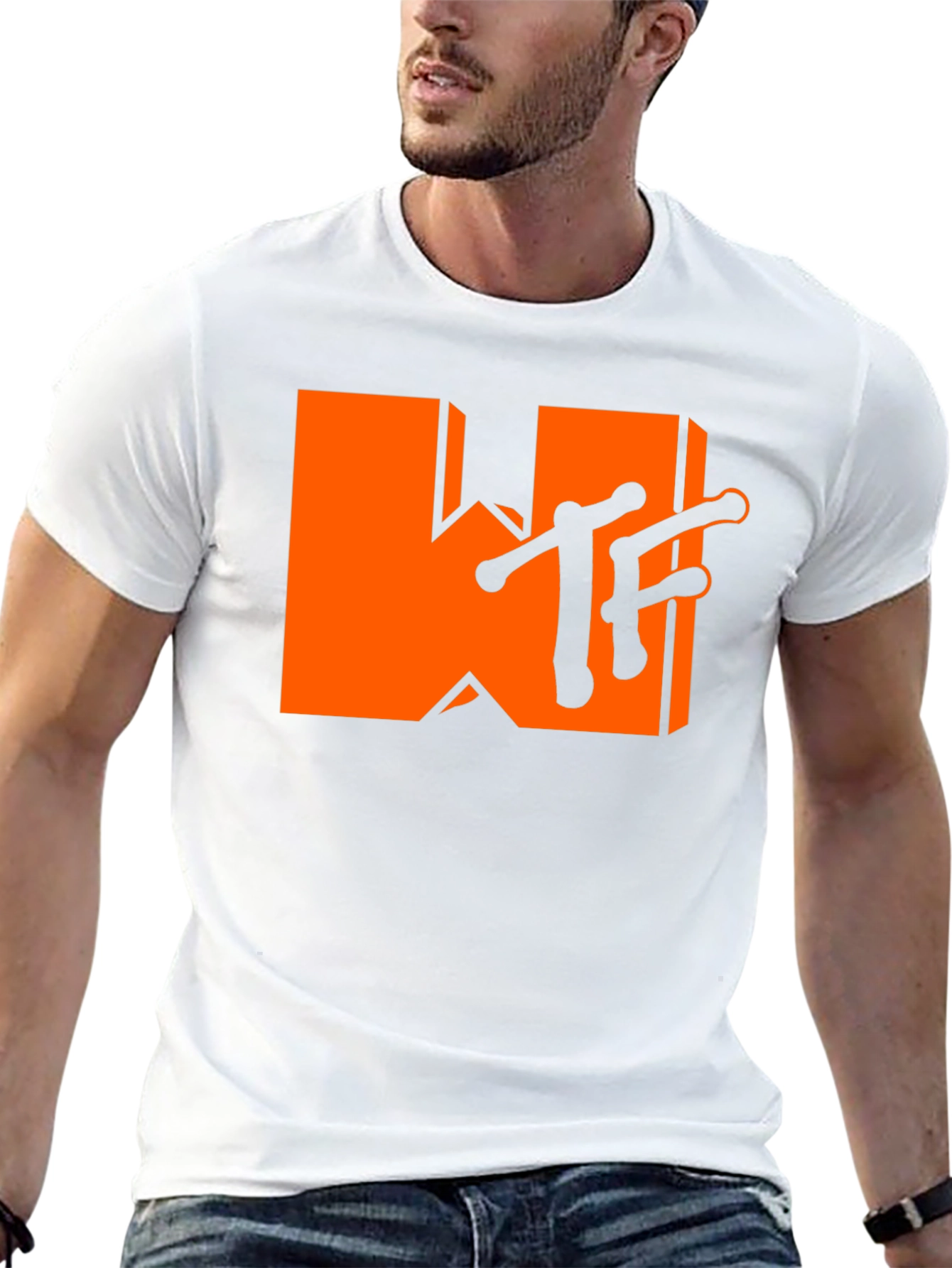 WTF Graphic Tee - Black T-Shirt