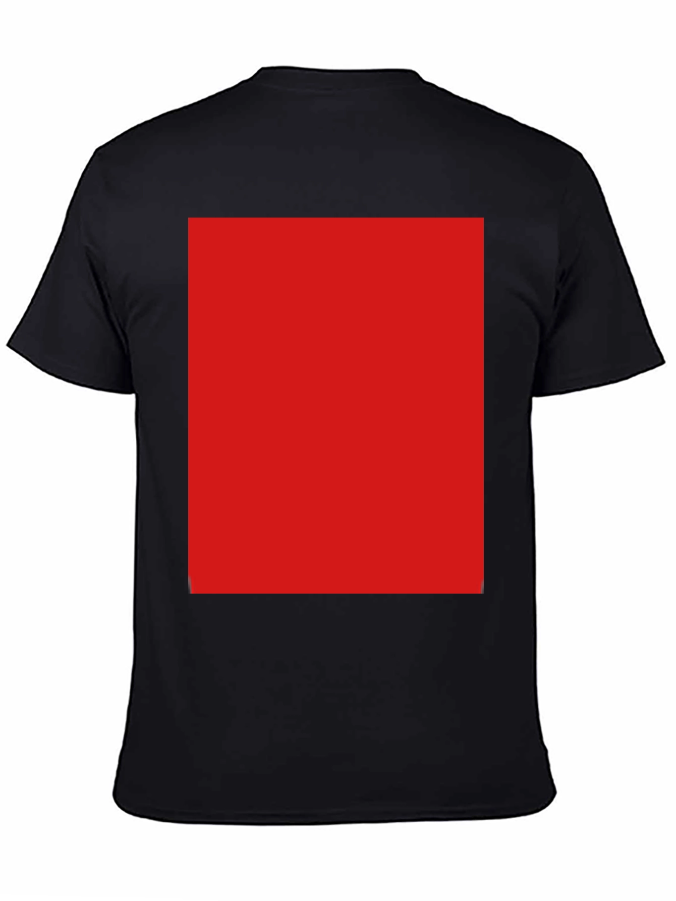 Black Short Sleeve Crew Neck T-Shirt