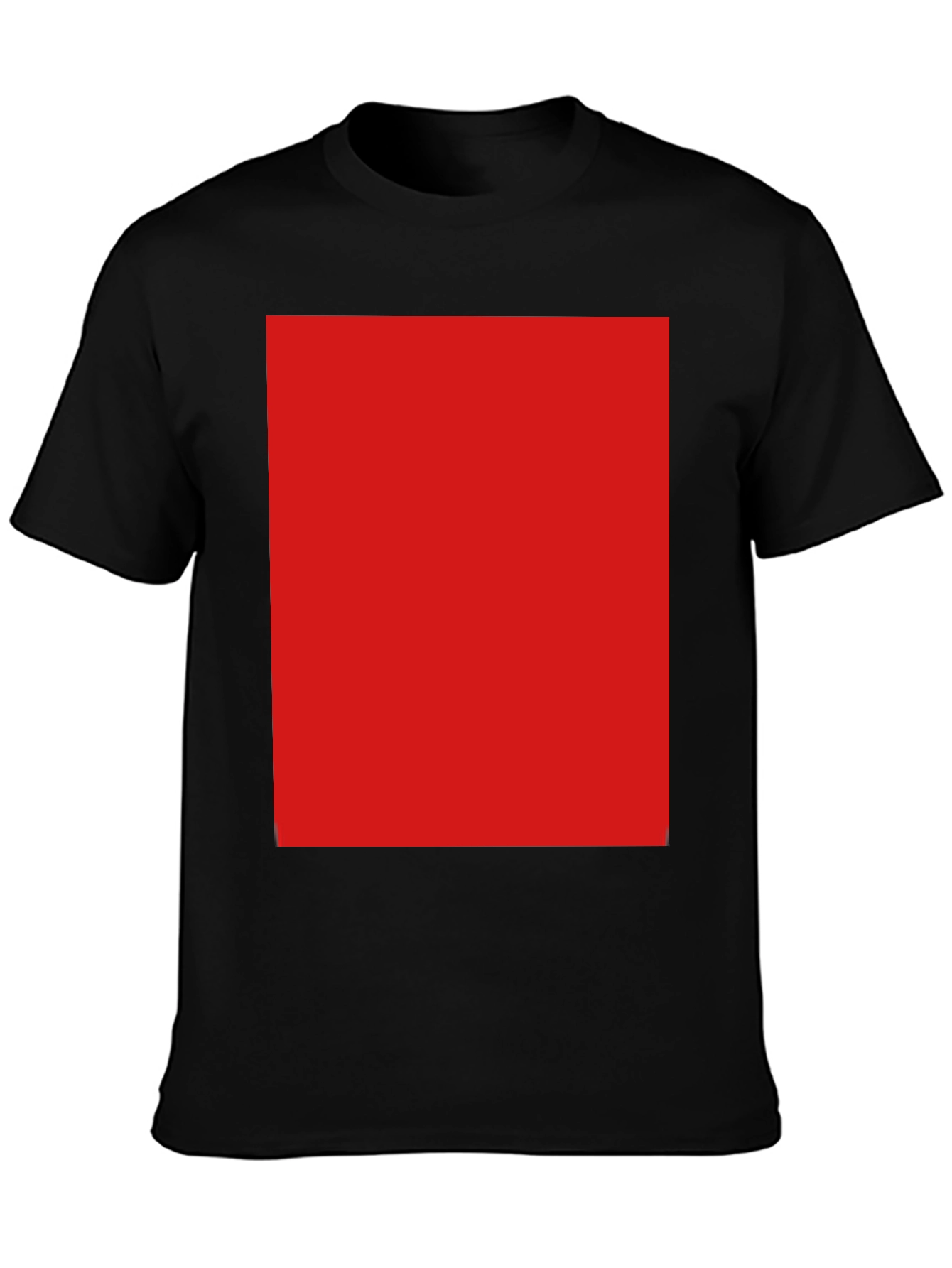 Black Short Sleeve Crew Neck T-Shirt