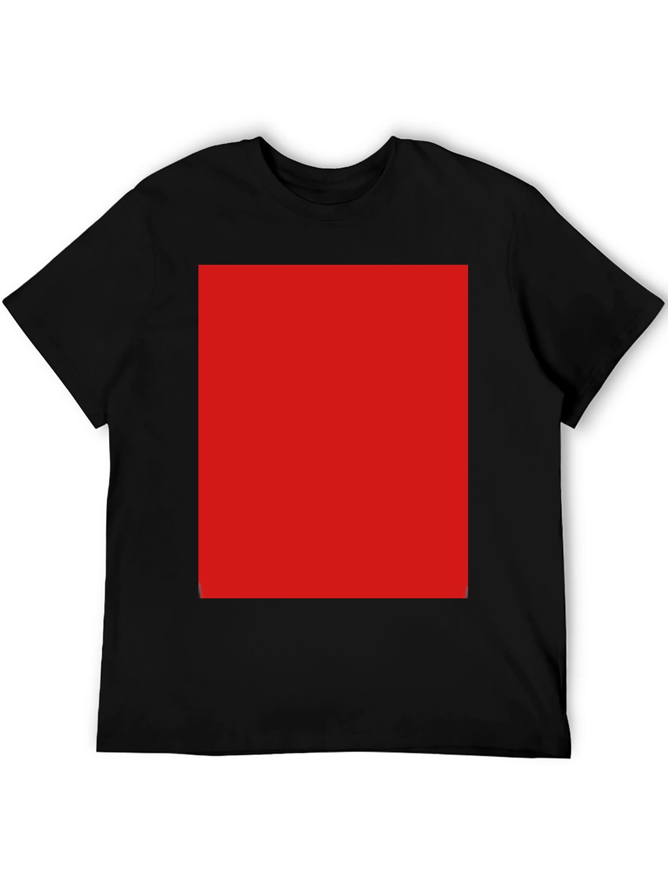 Black Short Sleeve Crew Neck T-Shirt