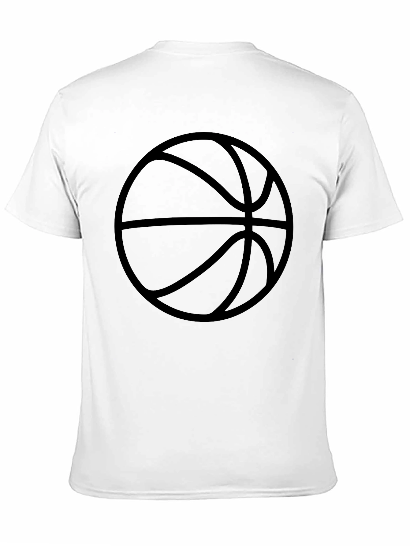Basketball Graphic Black T-Shirt