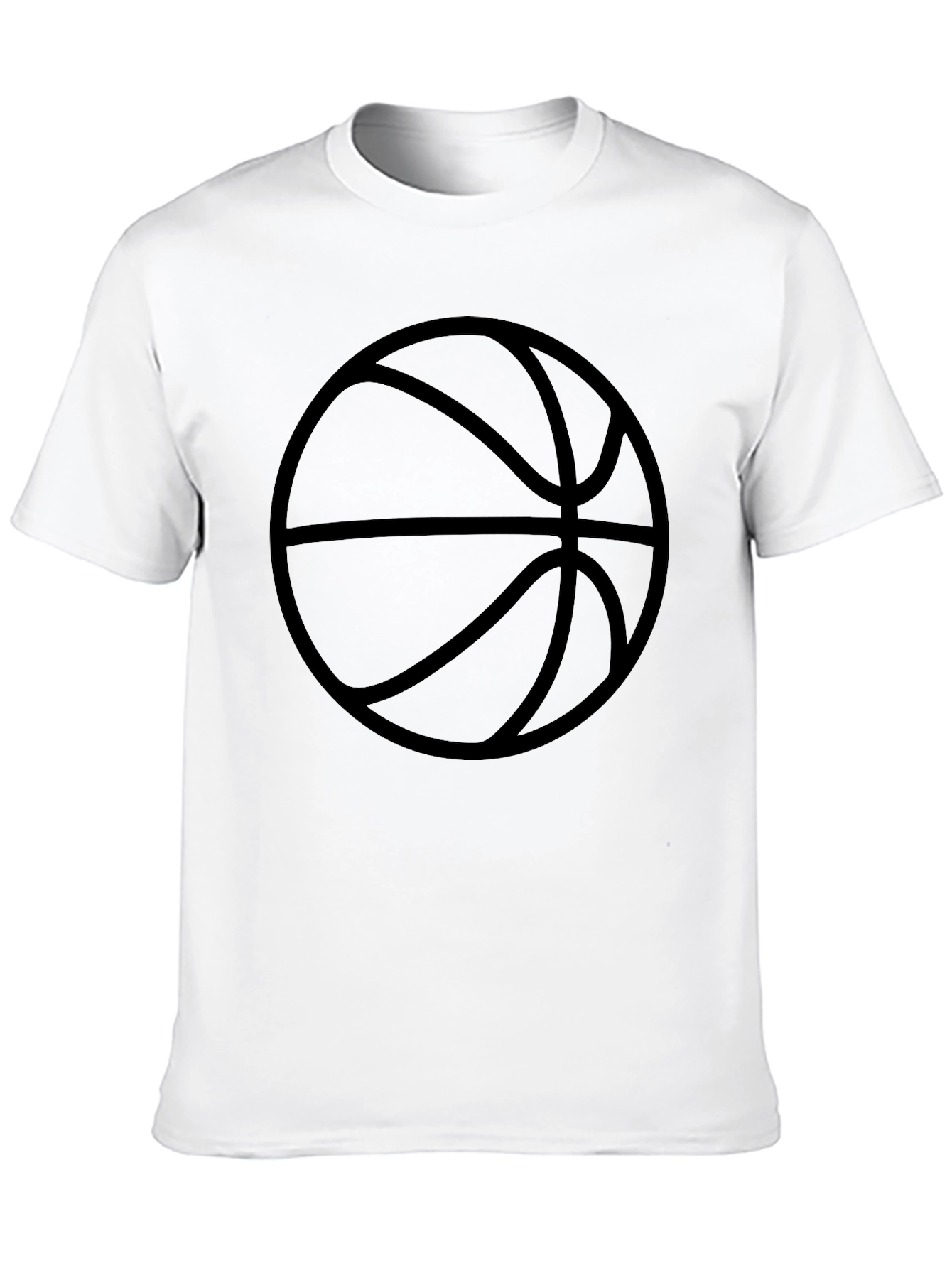 Basketball Graphic Black T-Shirt