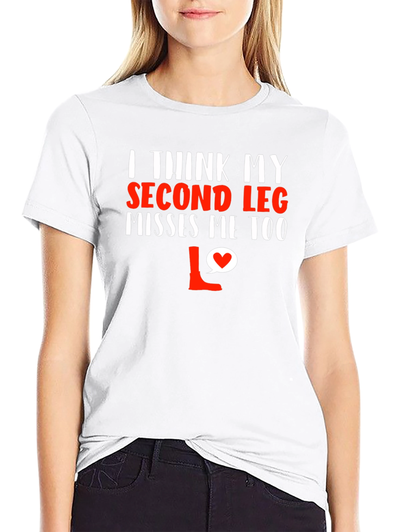 I Think My Second Leg Misses Me T-Shirt
