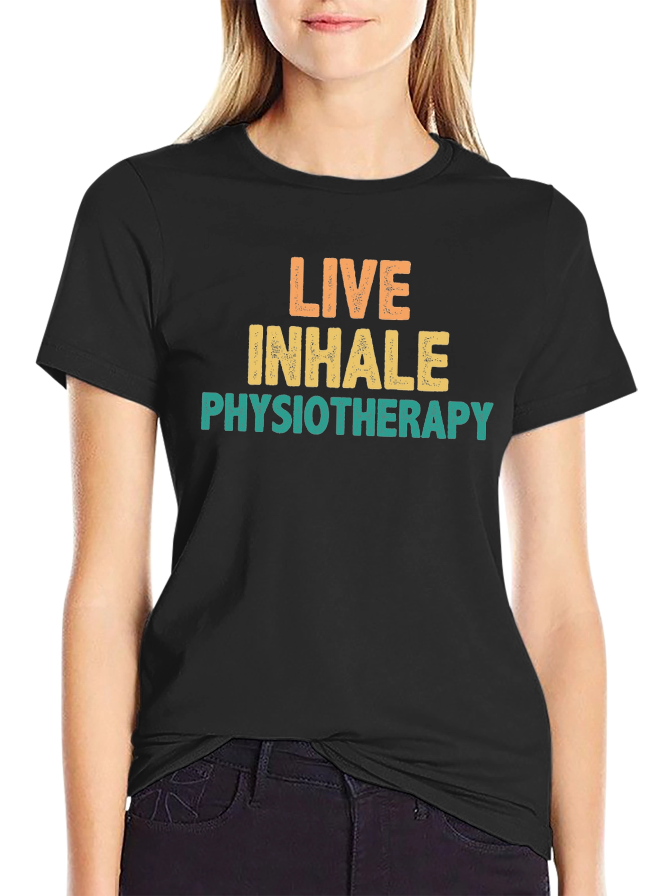 Live Inhale Physiotherapy T-Shirt